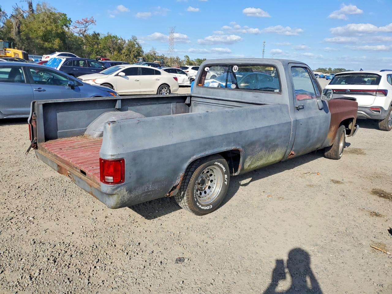 1984 Chevrolet C10 Black vin: 1GCCC14DXEF362039