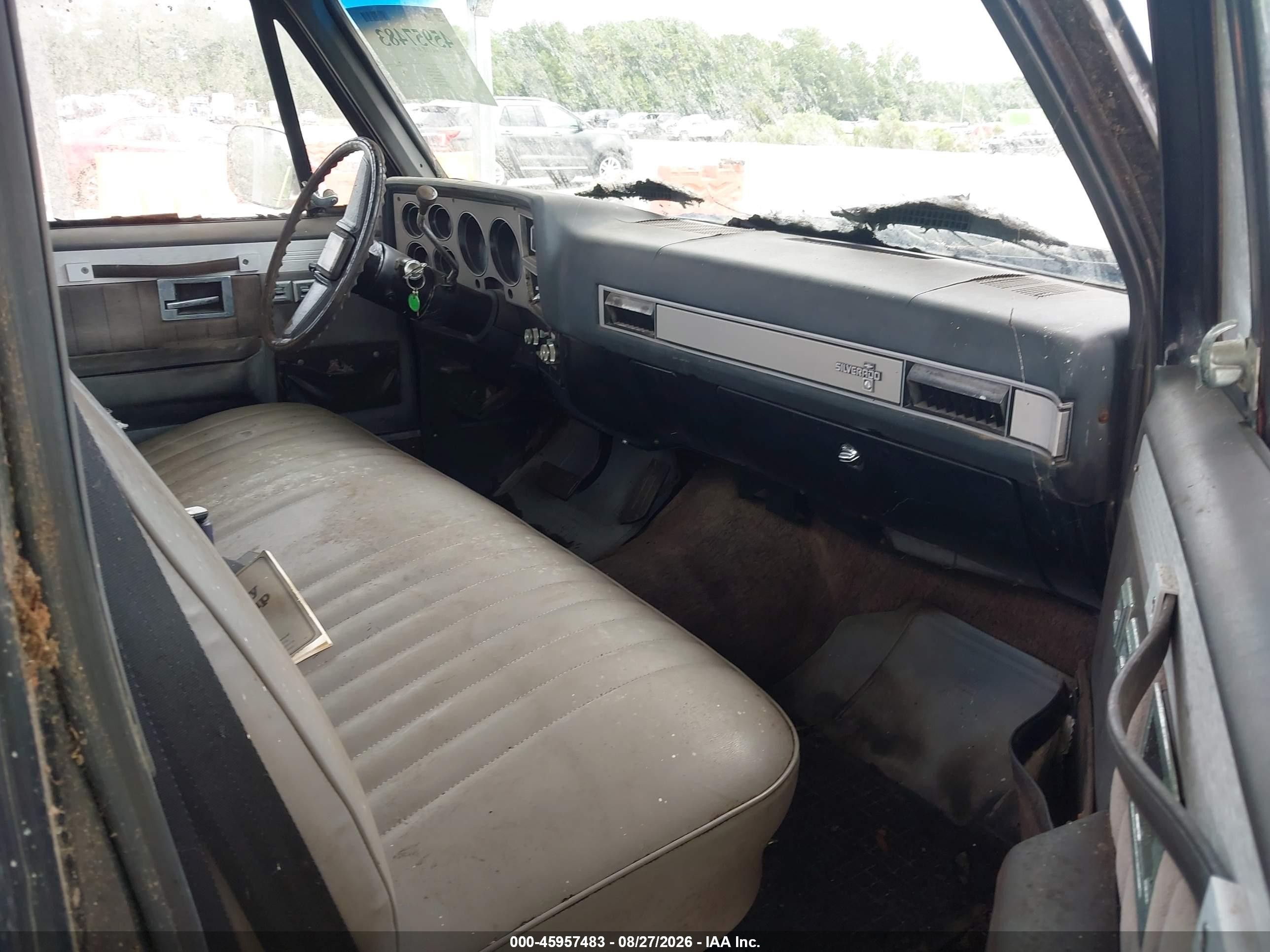 1984 Chevrolet C10   Black vin: 1GCCC14H3EF348826