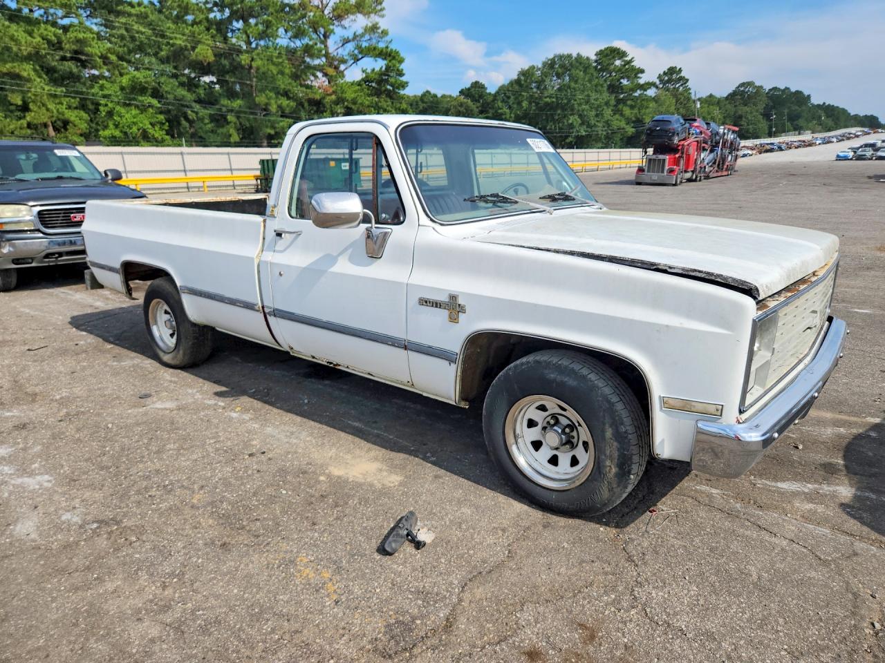 1983 Chevrolet C10 White vin: 1GCCC14H5DF305331