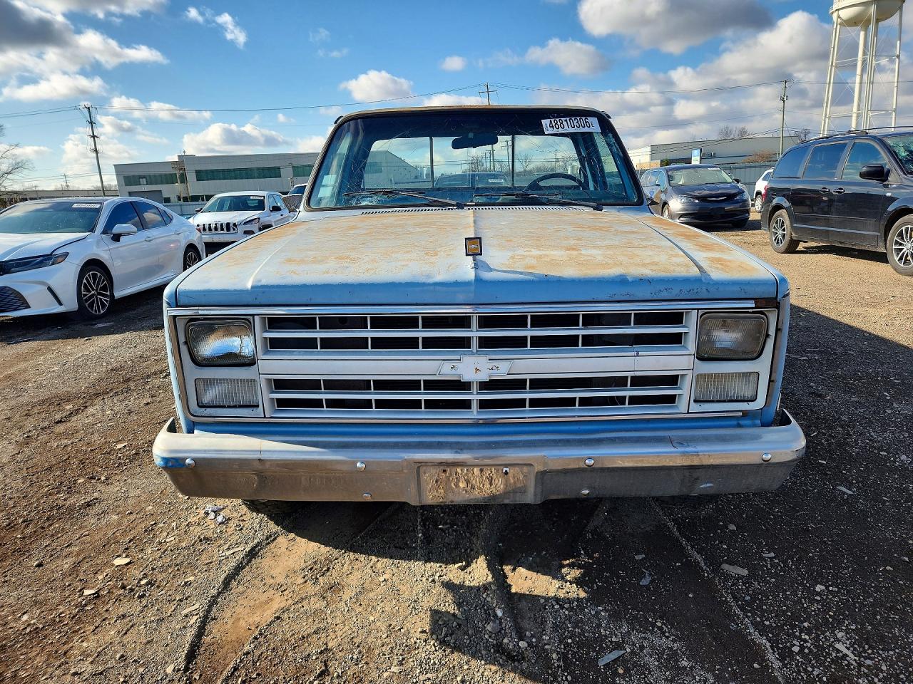 1987 Chevrolet R10 Blue vin: 1GCCR14H7HJ133451