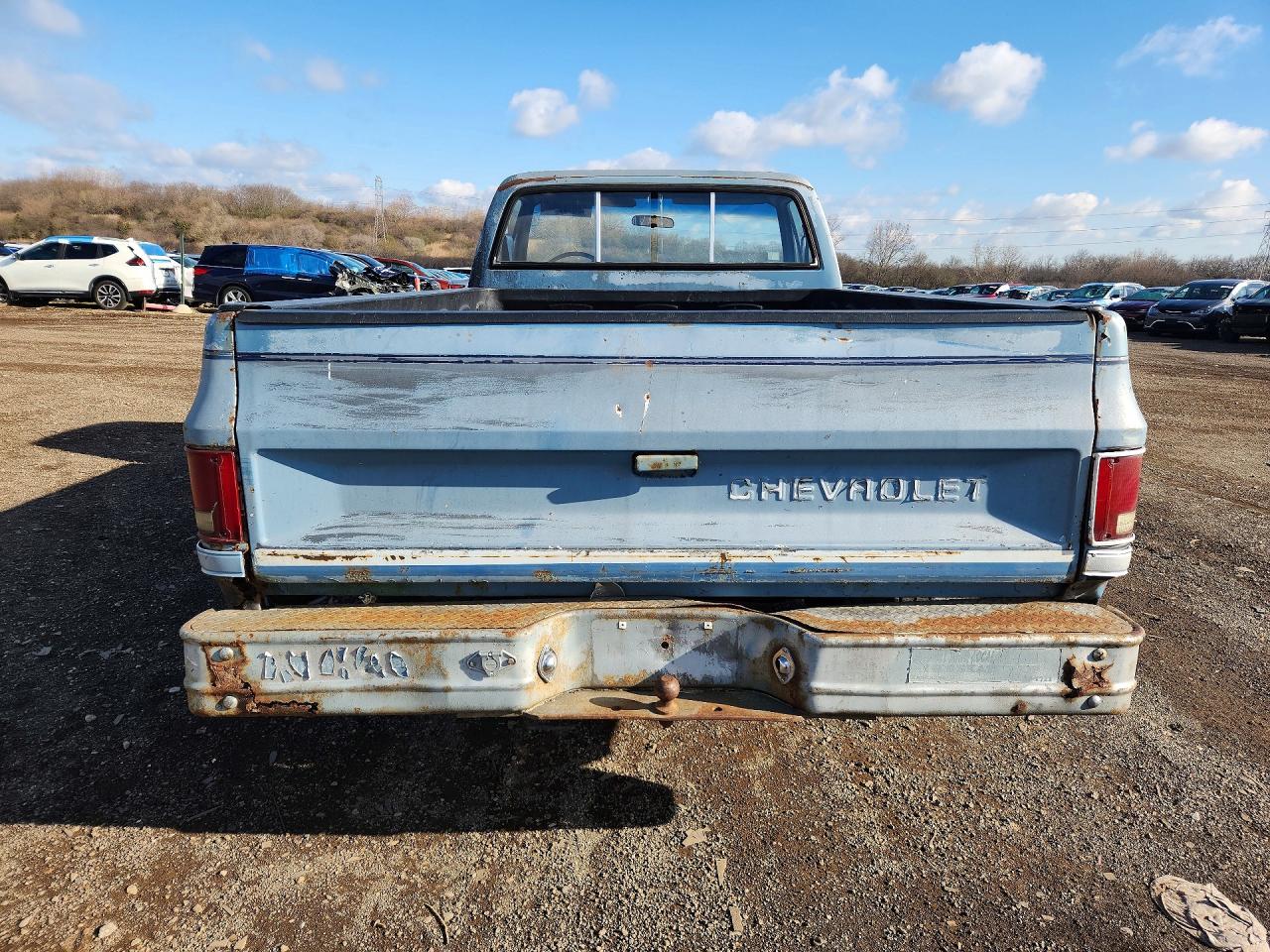 1987 Chevrolet R10 Blue vin: 1GCCR14H7HJ133451