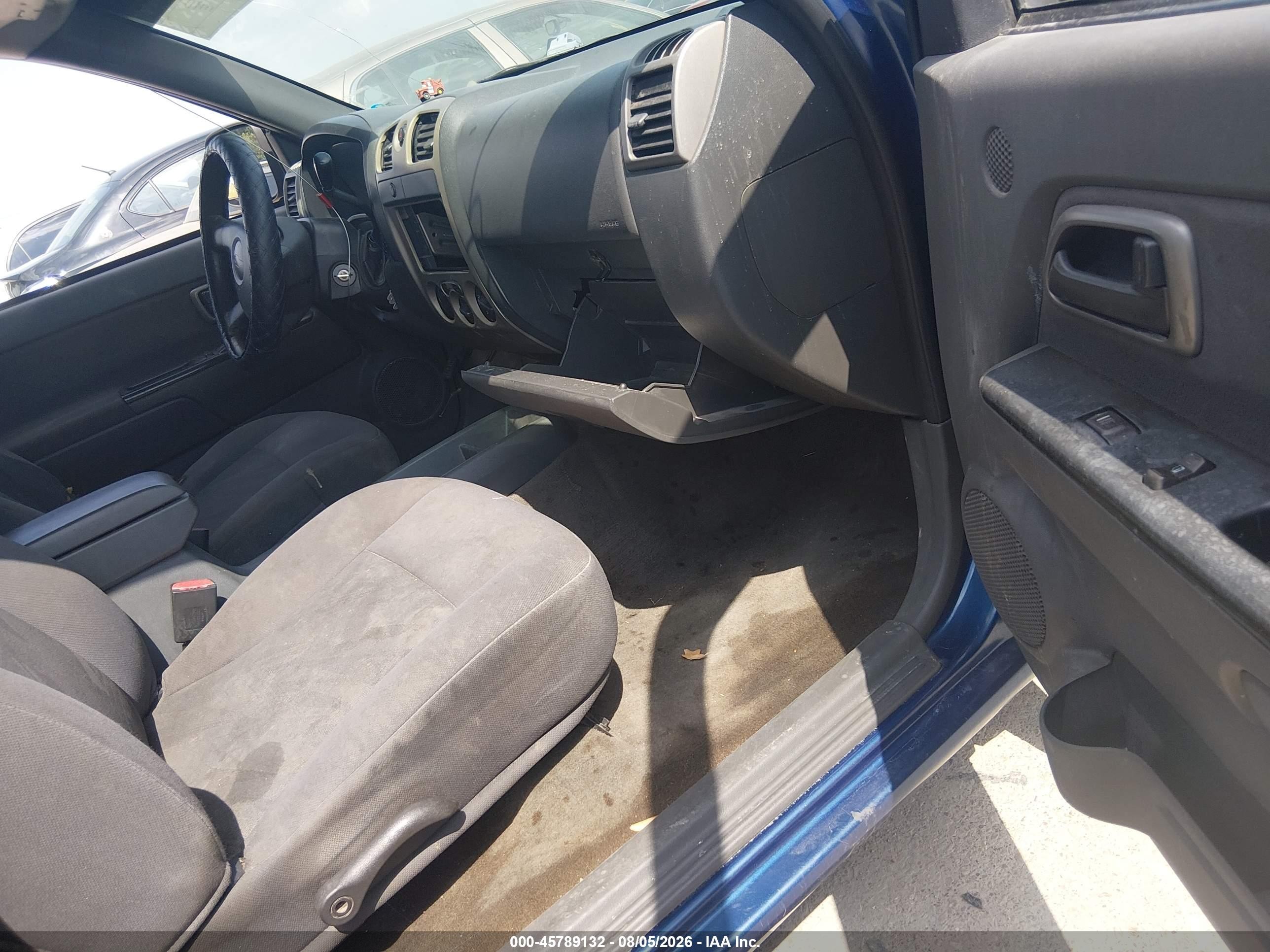 2005 Chevrolet Colorado Ls Blue vin: 1GCCS136058278175