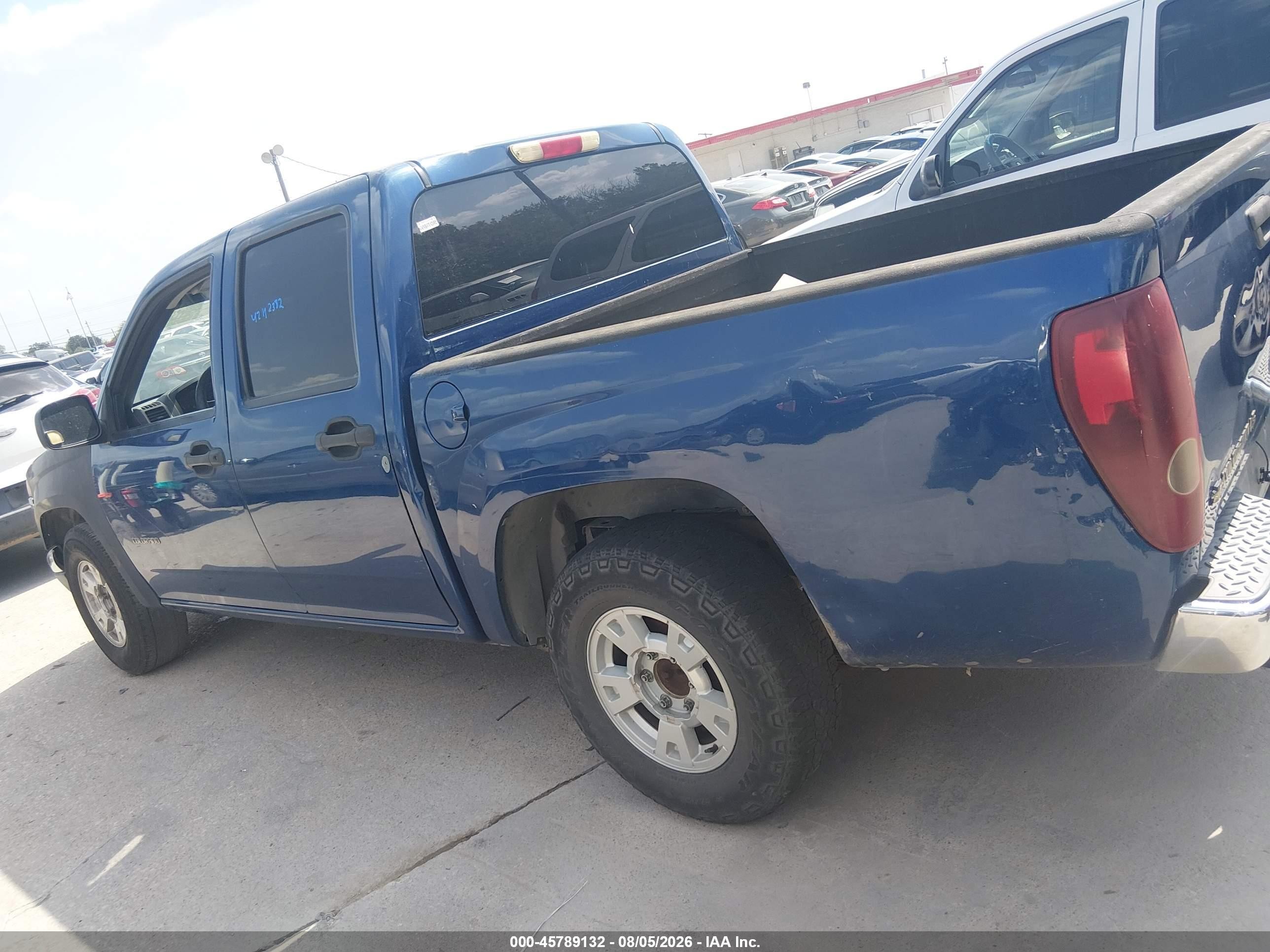 2005 Chevrolet Colorado Ls Blue vin: 1GCCS136058278175