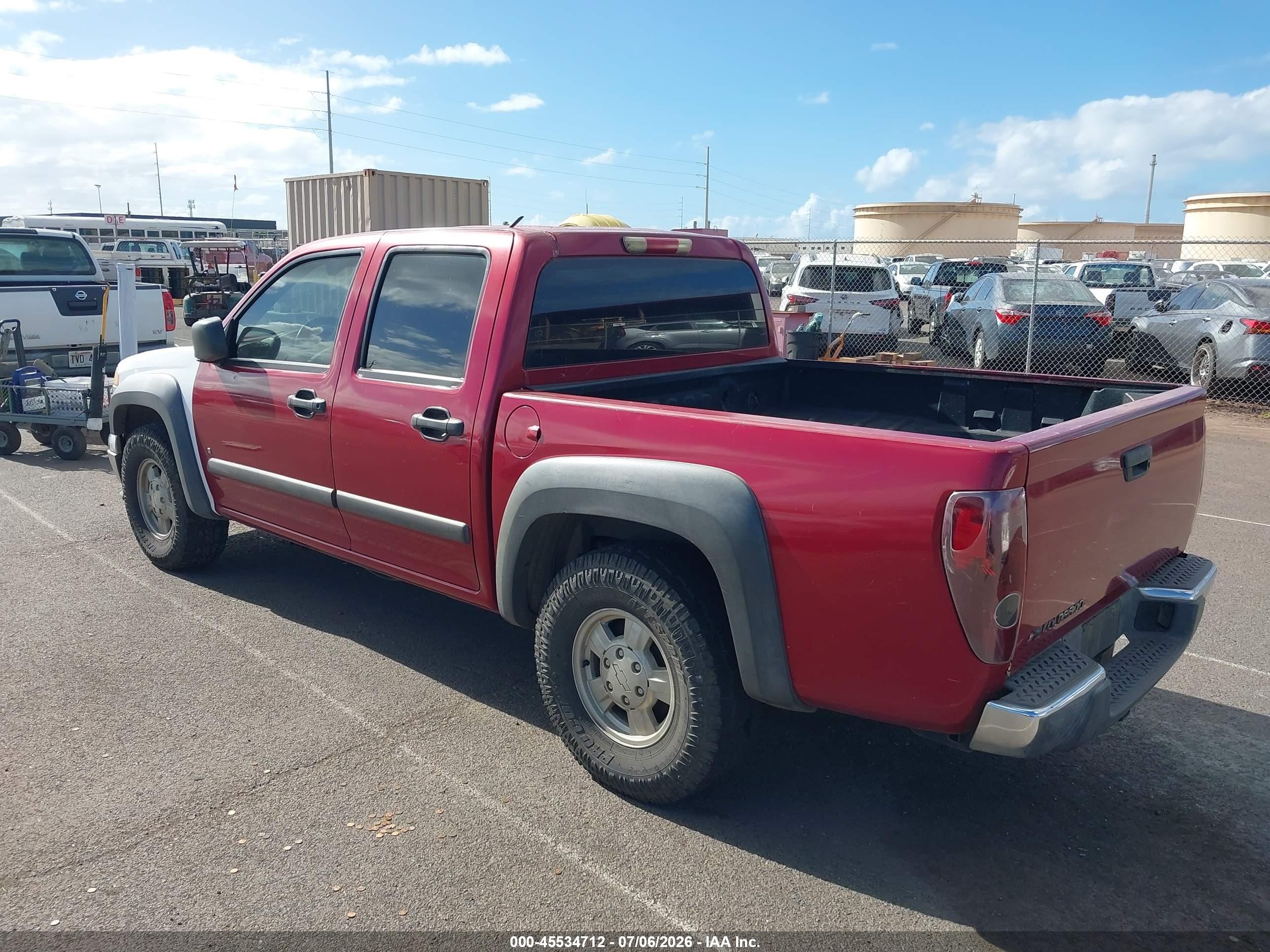 2006 Chevrolet Colorado Lt Красный vin: 1GCCS136068127855
