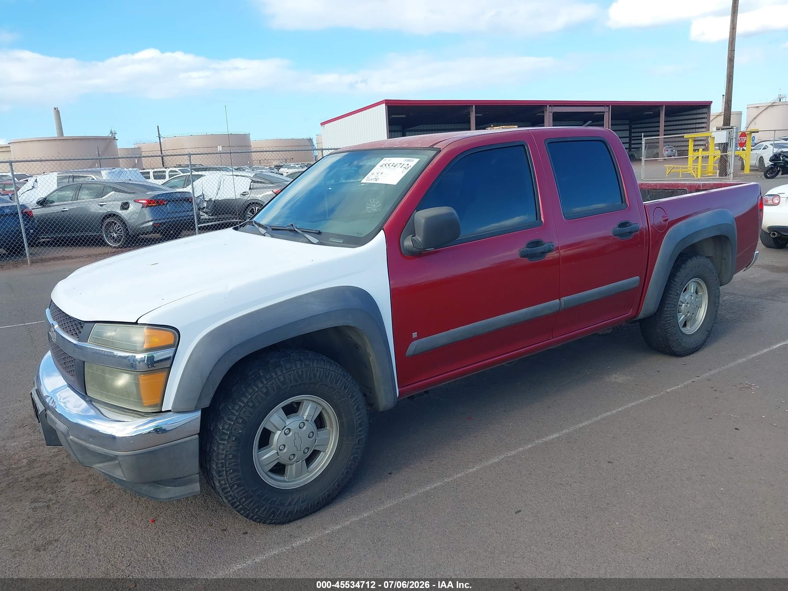 2006 Chevrolet Colorado Lt Красный vin: 1GCCS136068127855