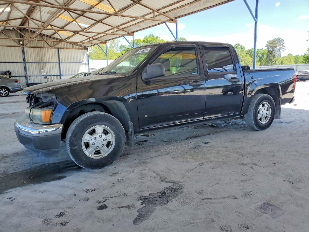 2006 Chevrolet Colorado Black vin: 1GCCS136168235921