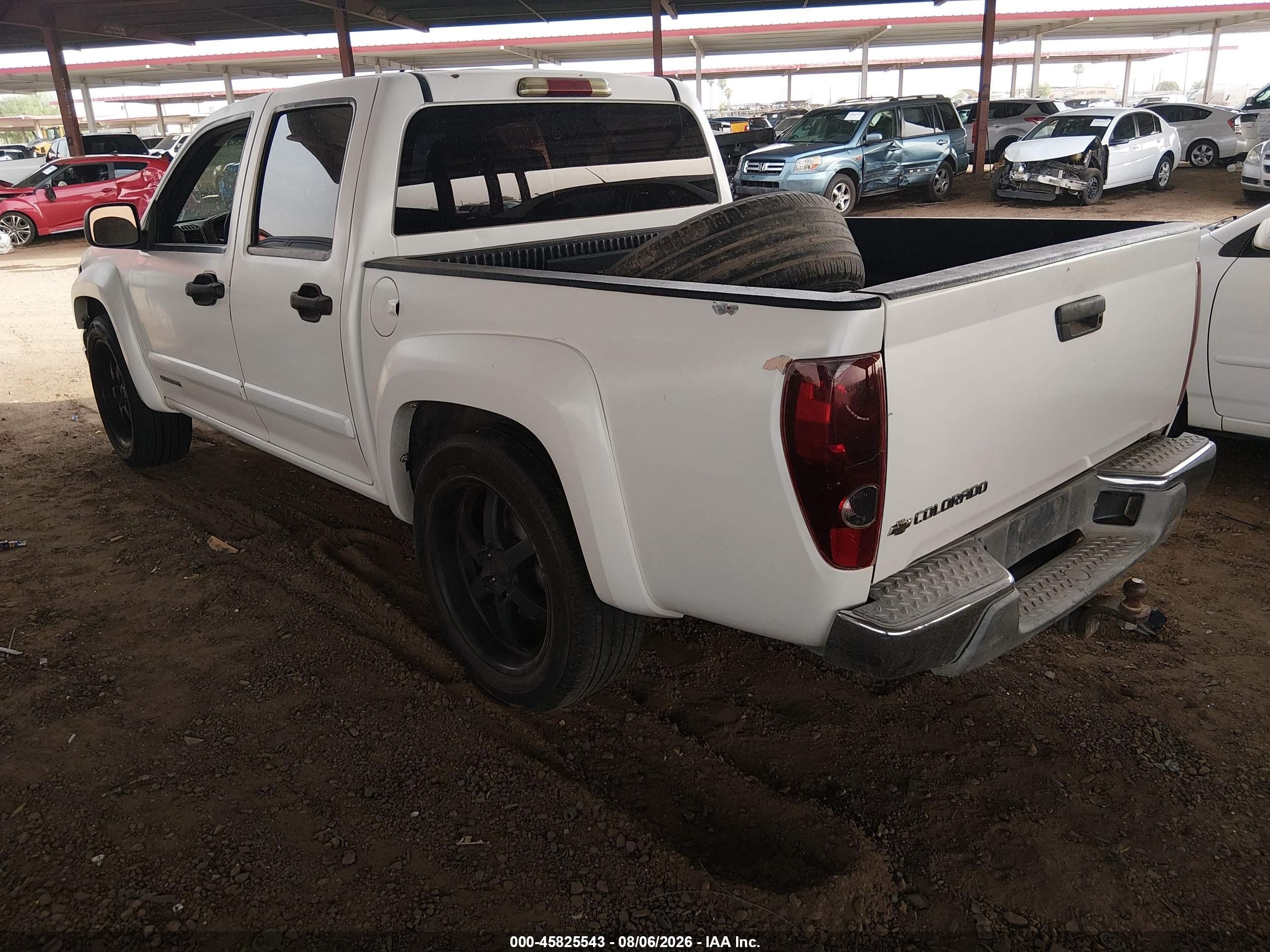 2005 Chevrolet Colorado Ls White vin: 1GCCS136258139827