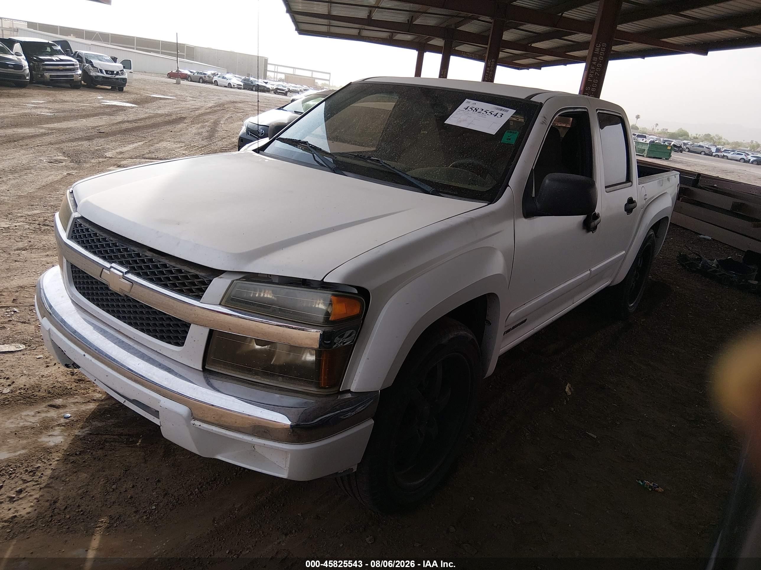 2005 Chevrolet Colorado Ls White vin: 1GCCS136258139827