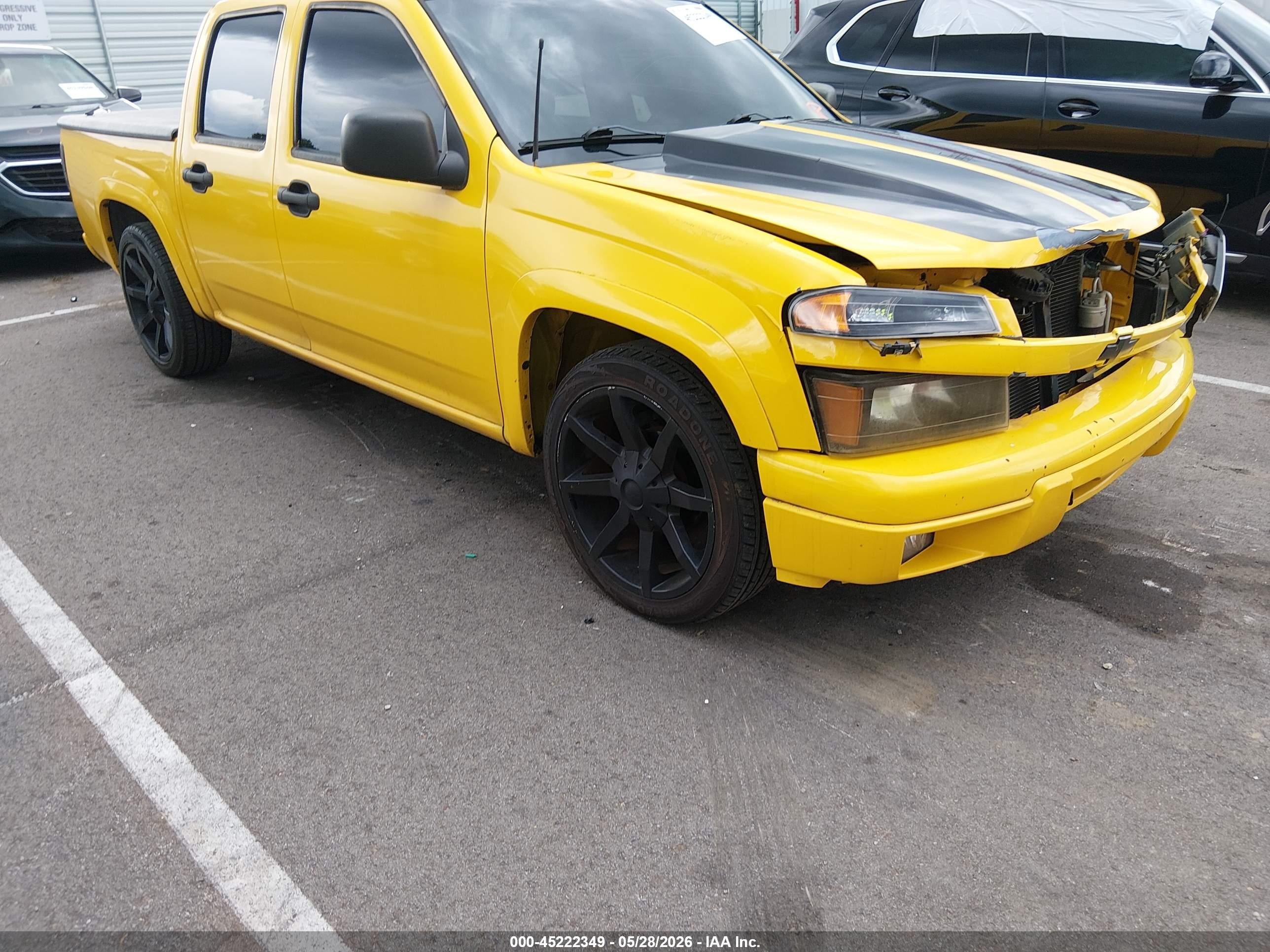 2005 Chevrolet Colorado Ls Желтый vin: 1GCCS136258269056