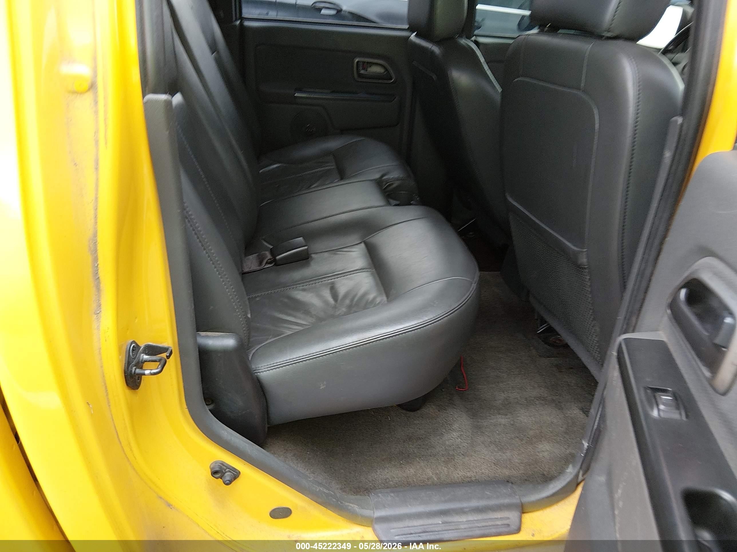 2005 Chevrolet Colorado Ls Yellow vin: 1GCCS136258269056