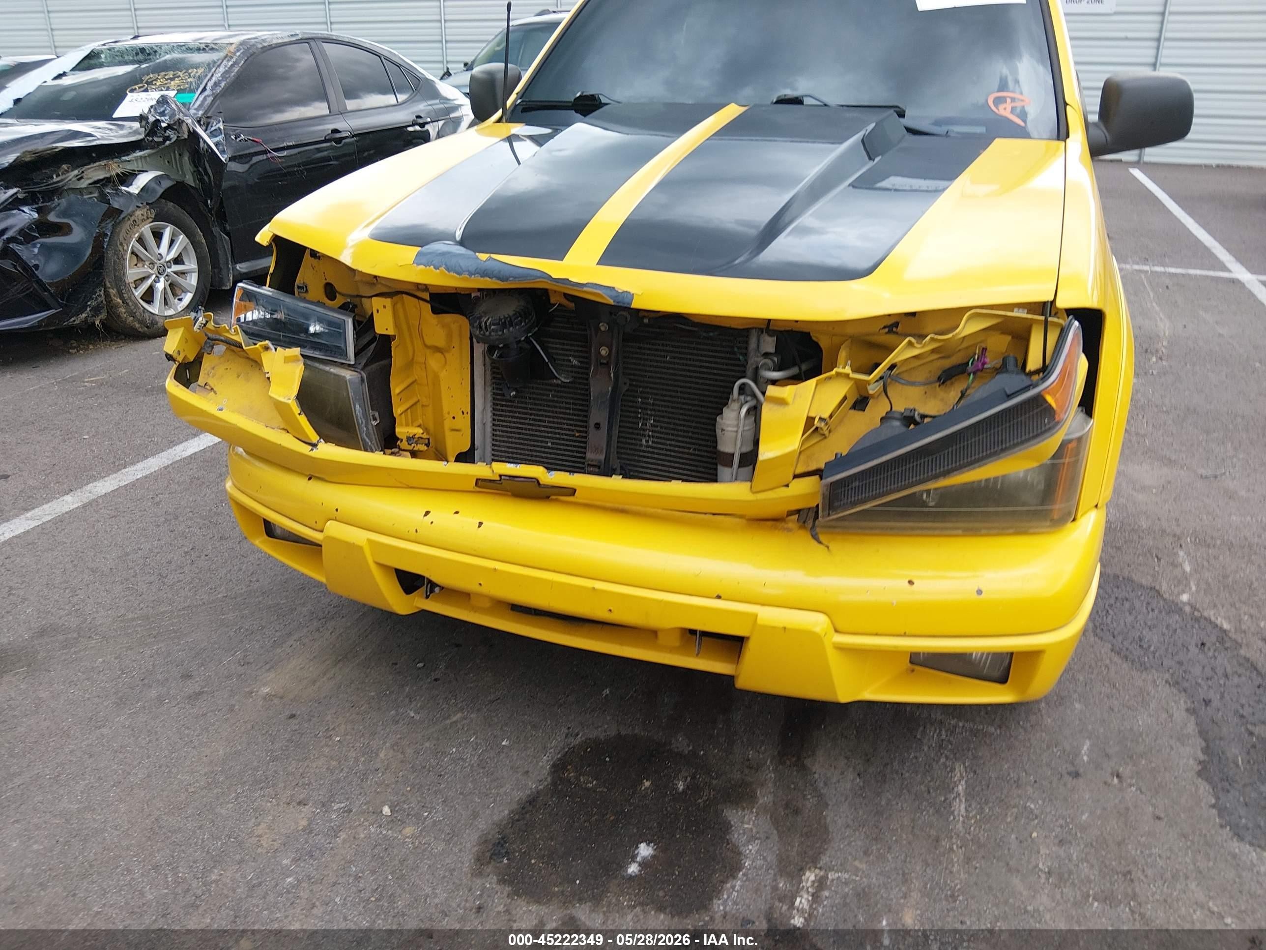 2005 Chevrolet Colorado Ls Yellow vin: 1GCCS136258269056