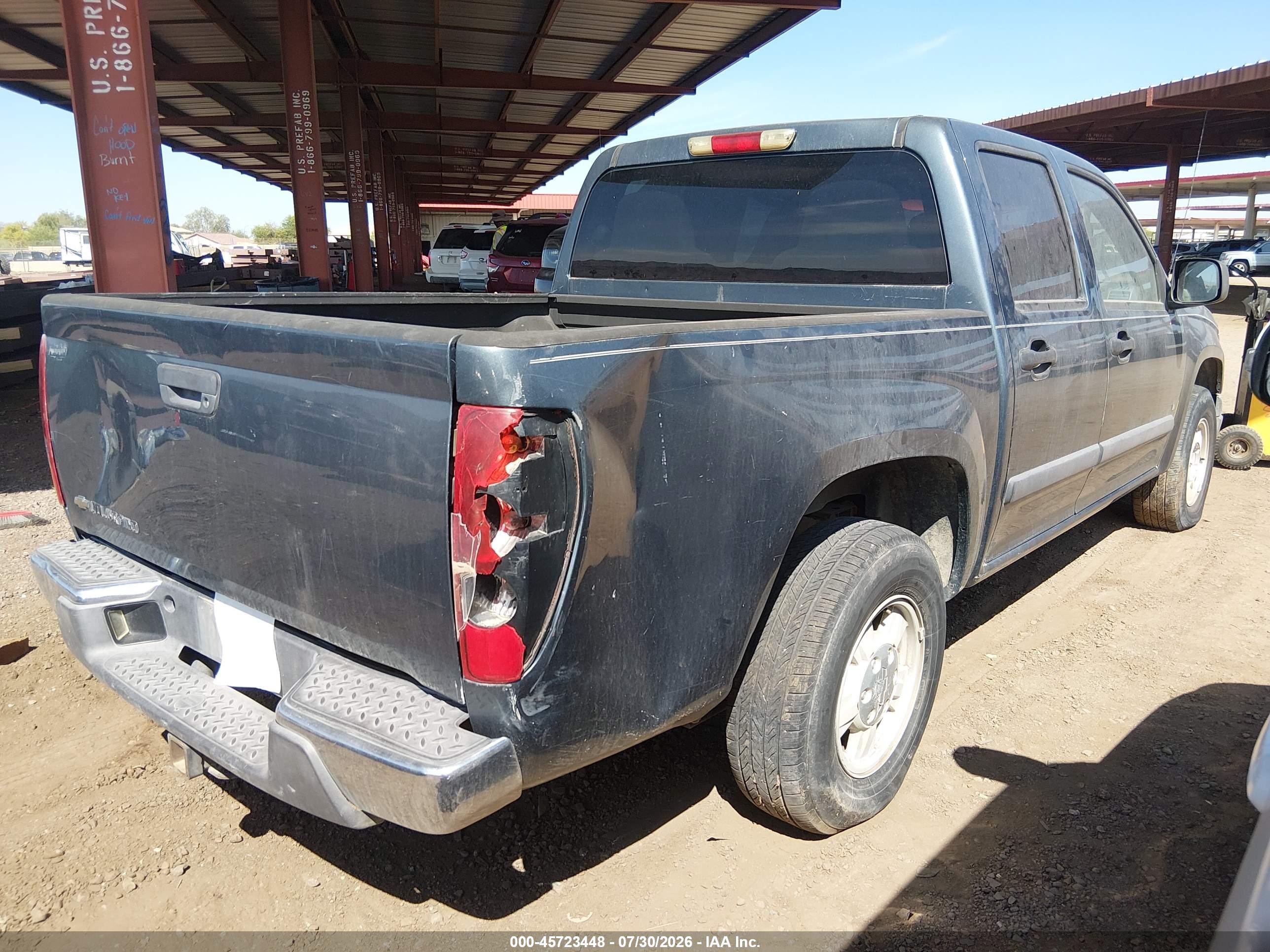 2006 Chevrolet Colorado Lt Синий vin: 1GCCS136268172599