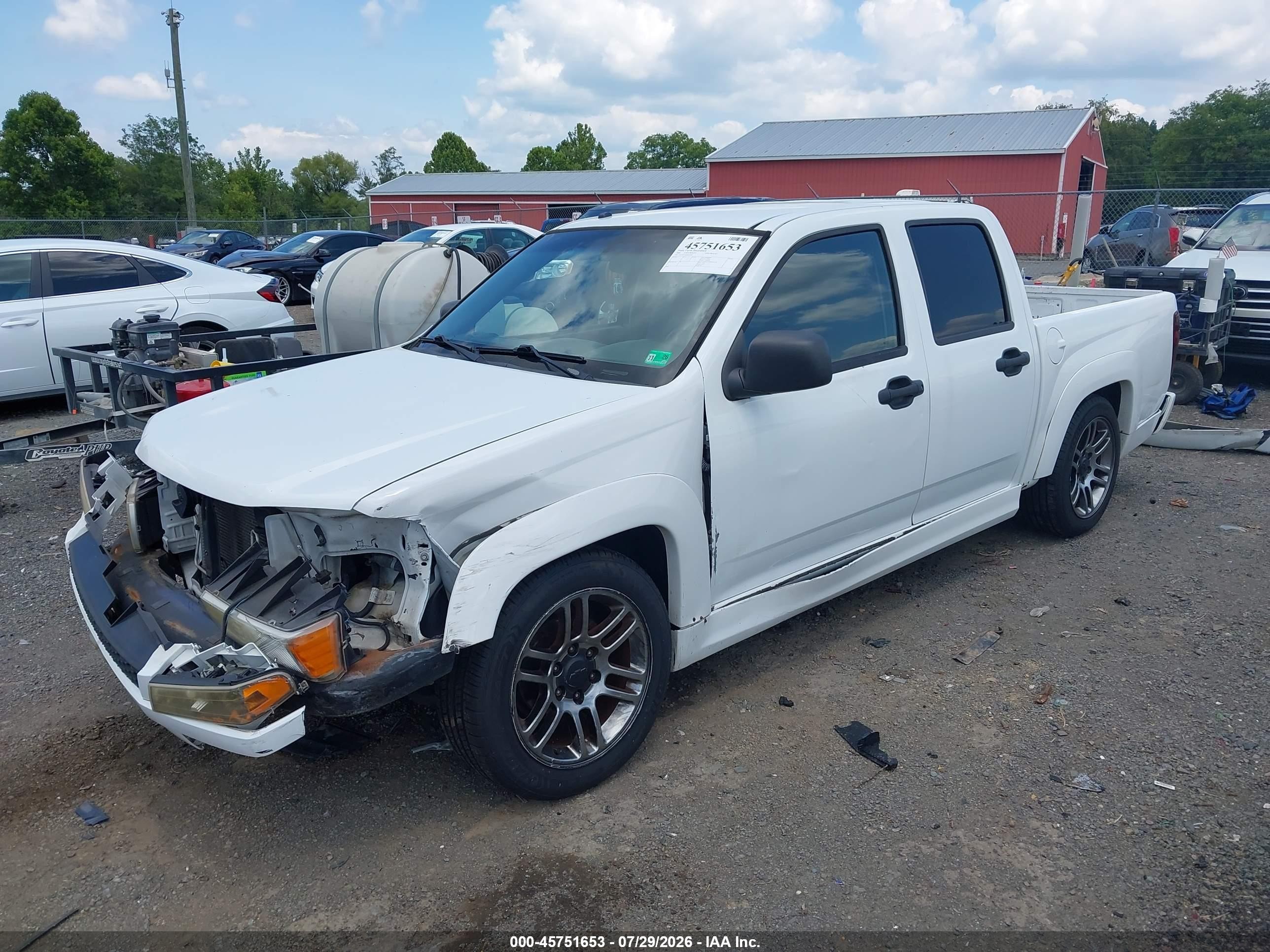 2006 Chevrolet Colorado Lt White vin: 1GCCS136268321979