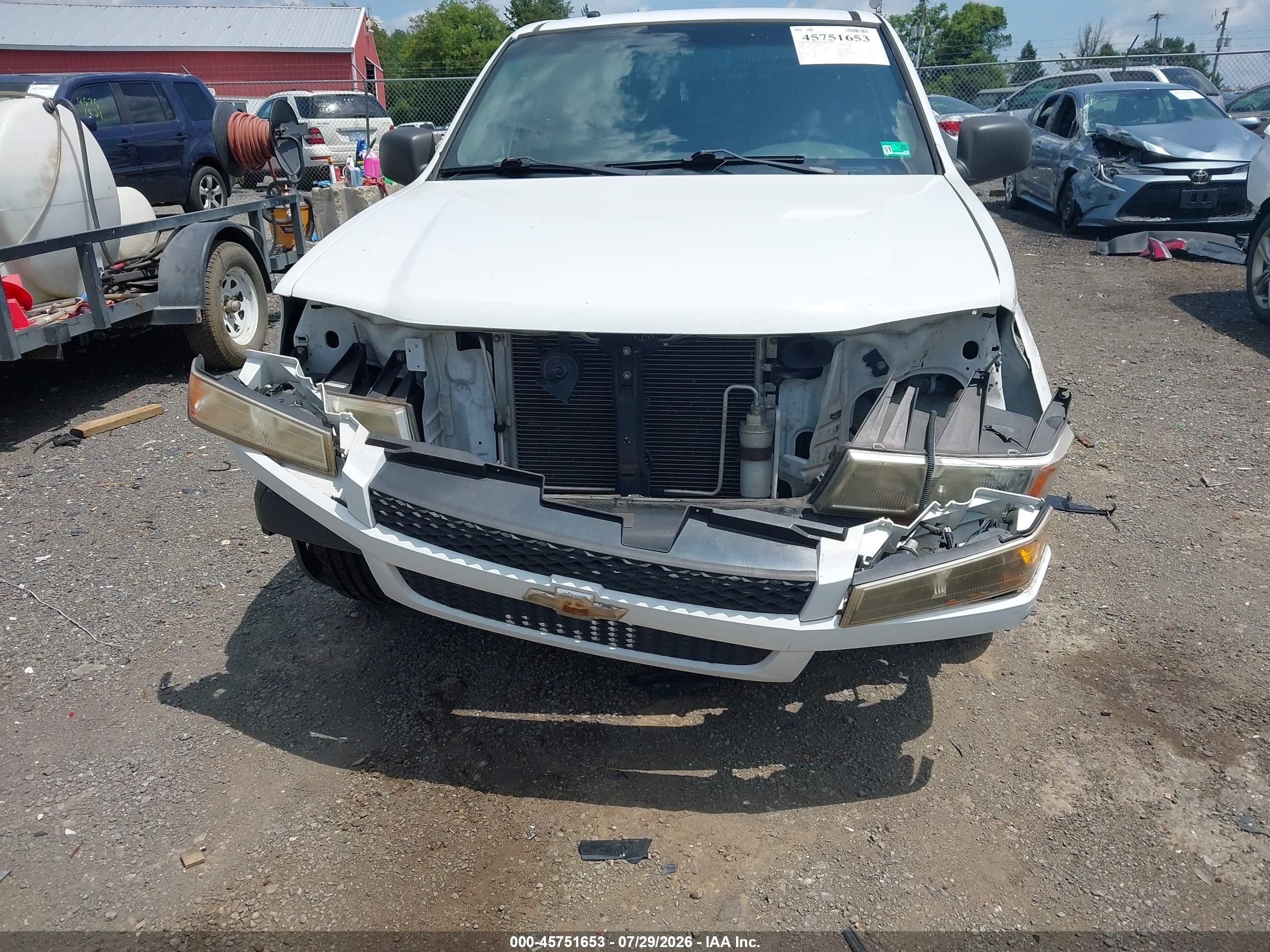 2006 Chevrolet Colorado Lt White vin: 1GCCS136268321979