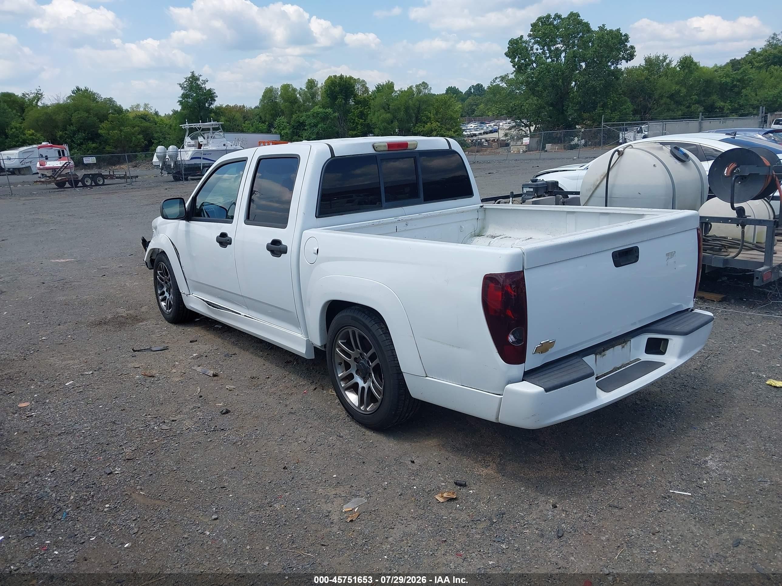 2006 Chevrolet Colorado Lt White vin: 1GCCS136268321979