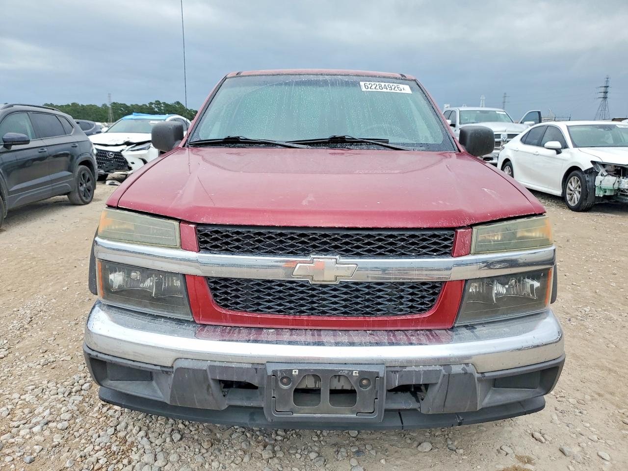 2004 Chevrolet Colorado Maroon vin: 1GCCS136348152388
