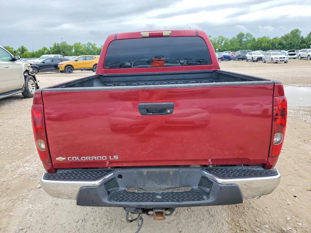 2004 Chevrolet Colorado Maroon vin: 1GCCS136348152388