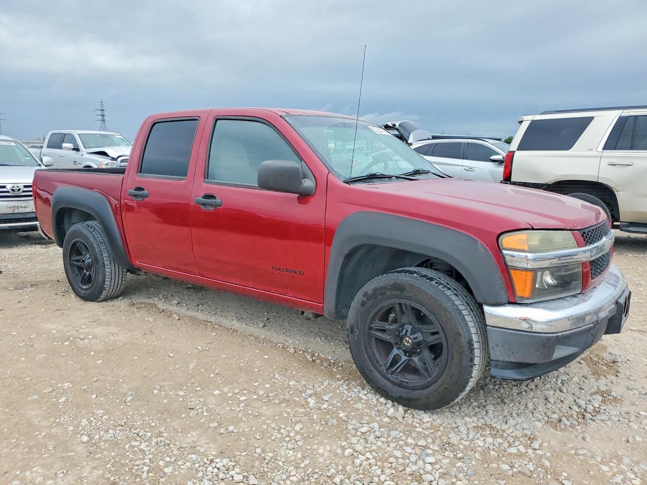 2004 Chevrolet Colorado Maroon vin: 1GCCS136348152388