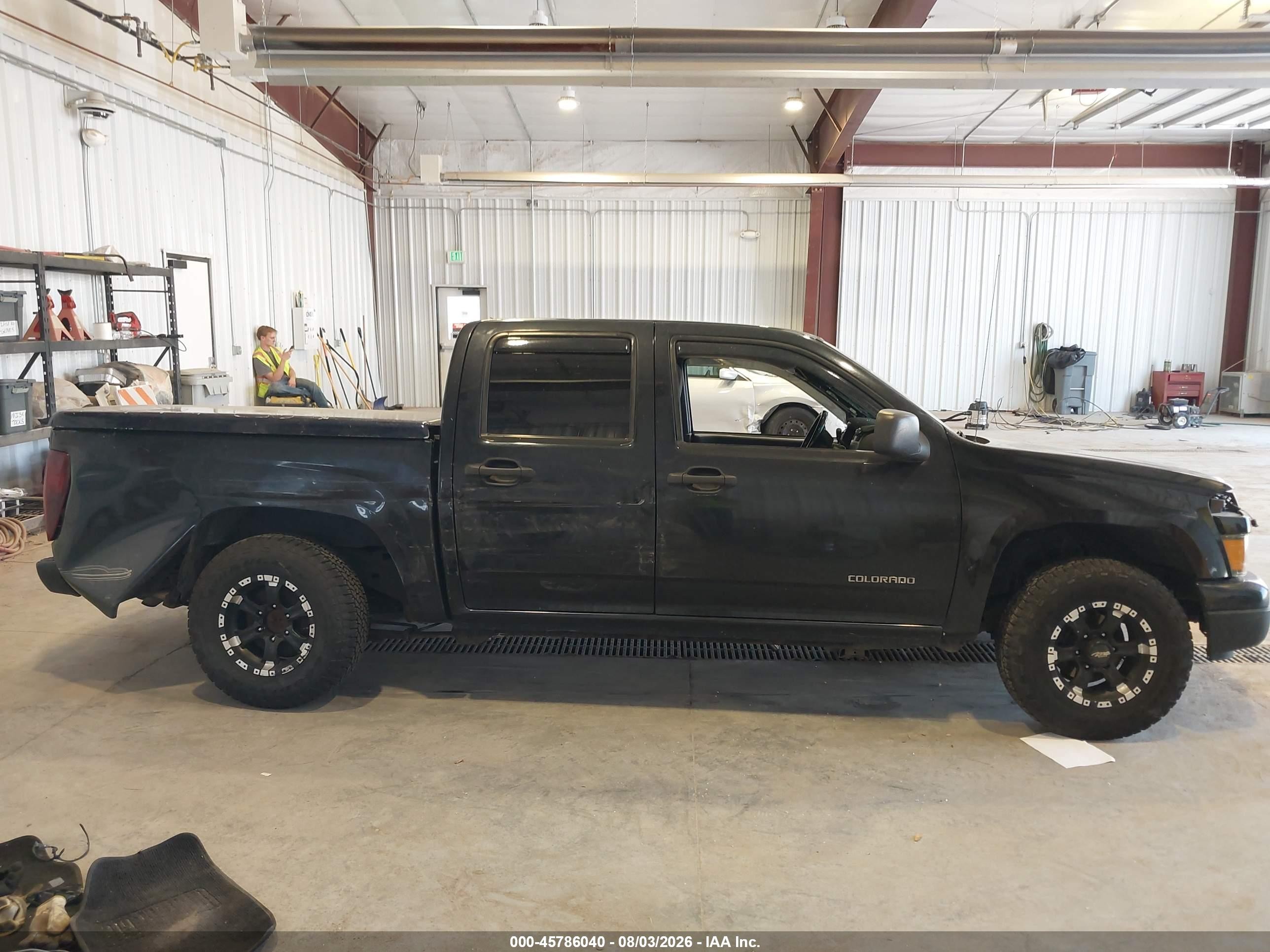2005 Chevrolet Colorado Ls Черный vin: 1GCCS136358117755