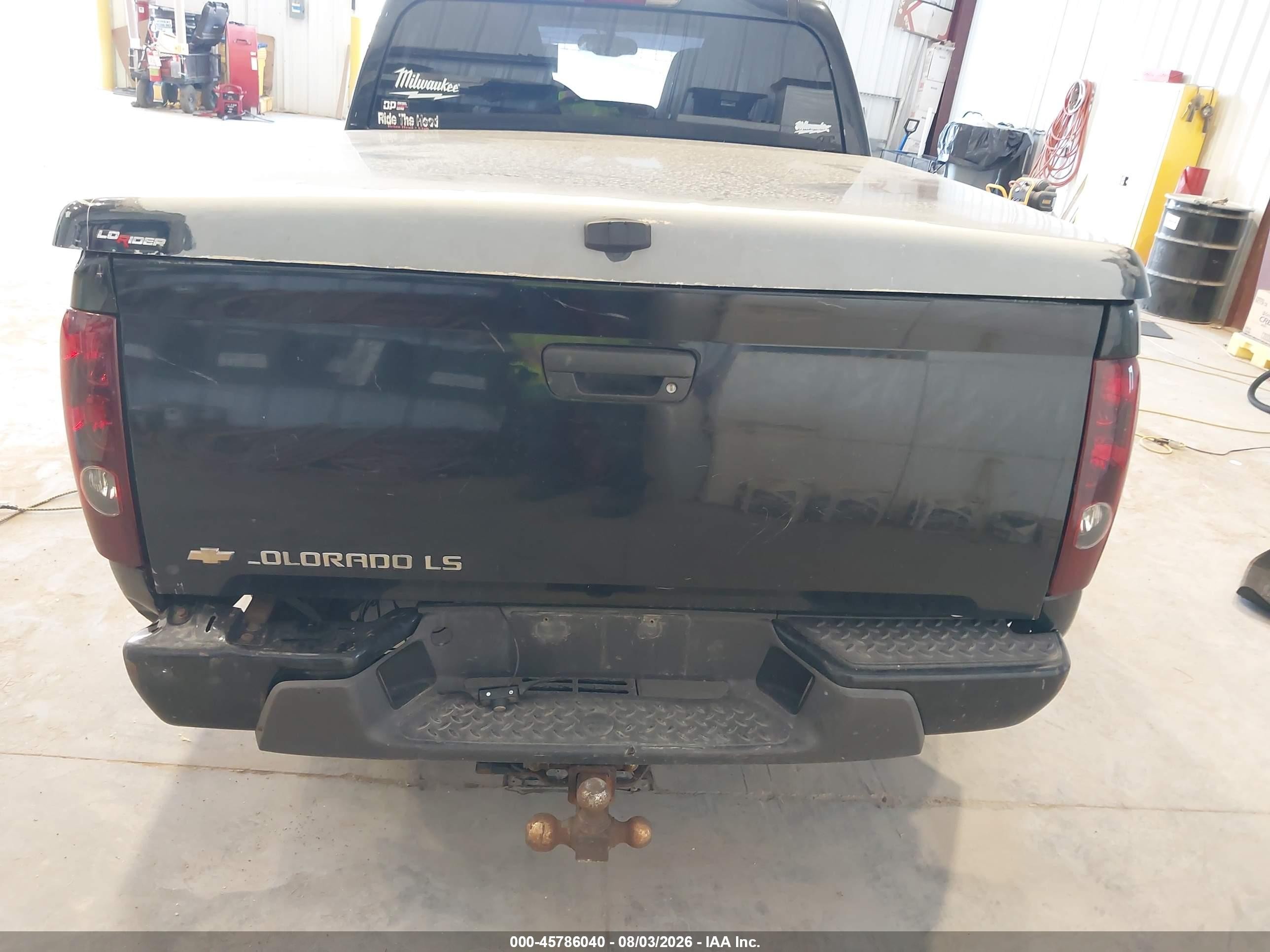 2005 Chevrolet Colorado Ls Черный vin: 1GCCS136358117755