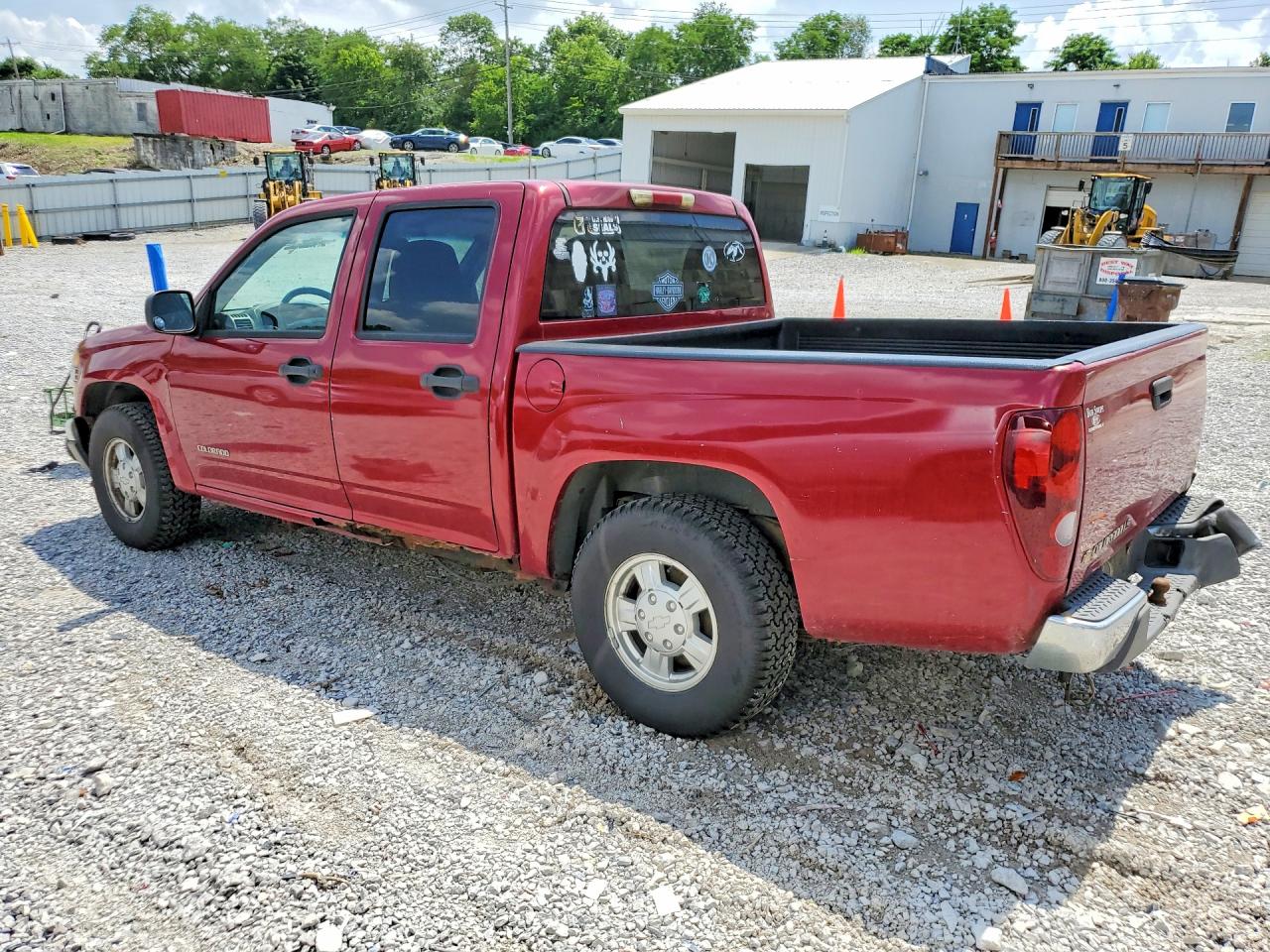 2005 Chevrolet Colorado Red vin: 1GCCS136358127945