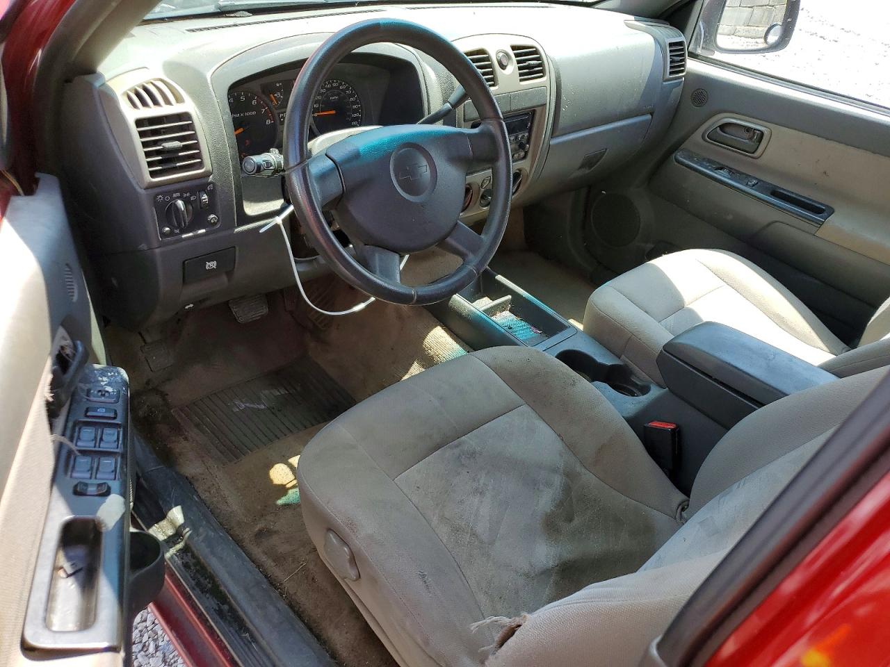 2005 Chevrolet Colorado Red vin: 1GCCS136358127945