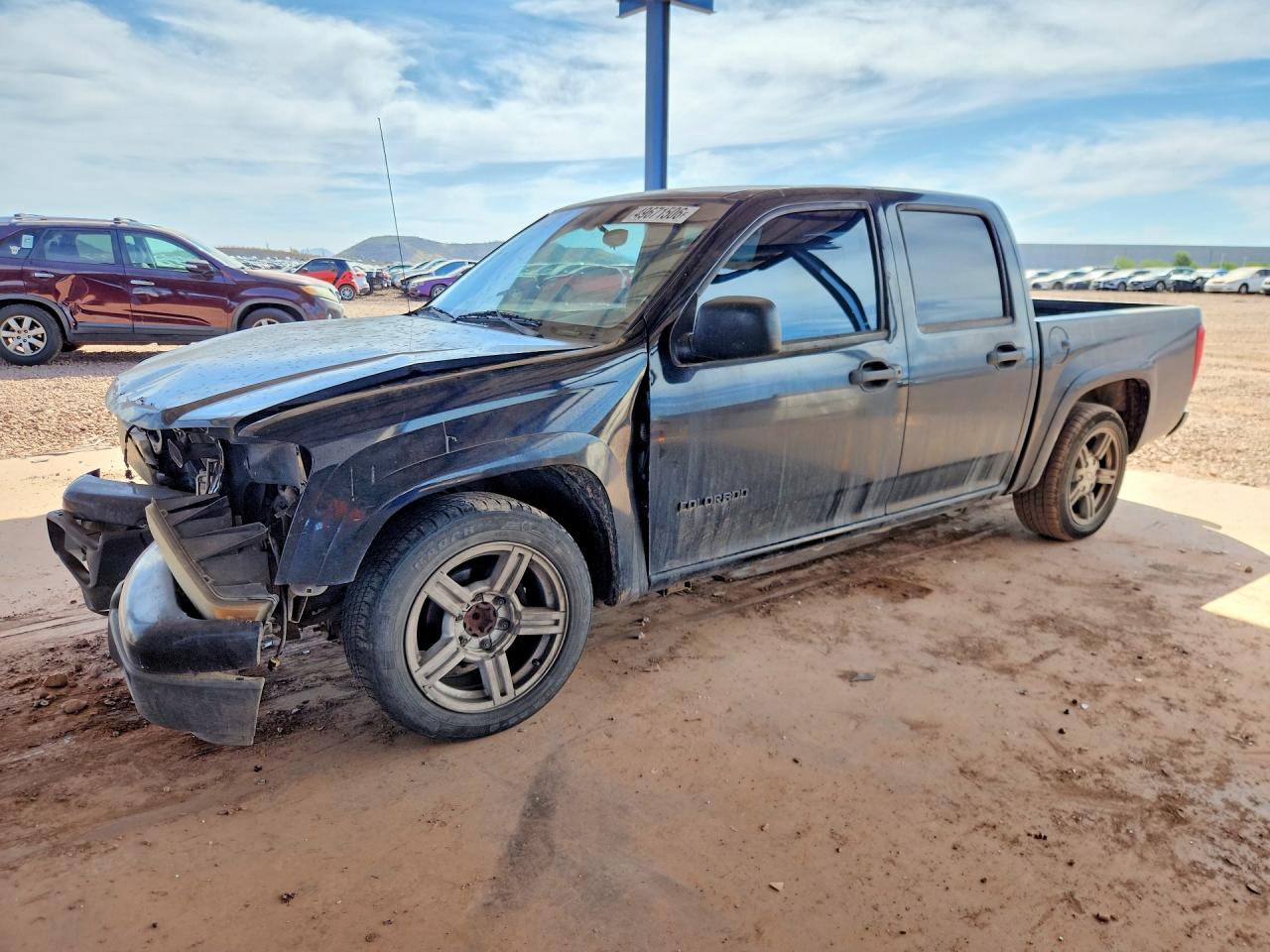 2004 Chevrolet Colorado Black vin: 1GCCS136448139620