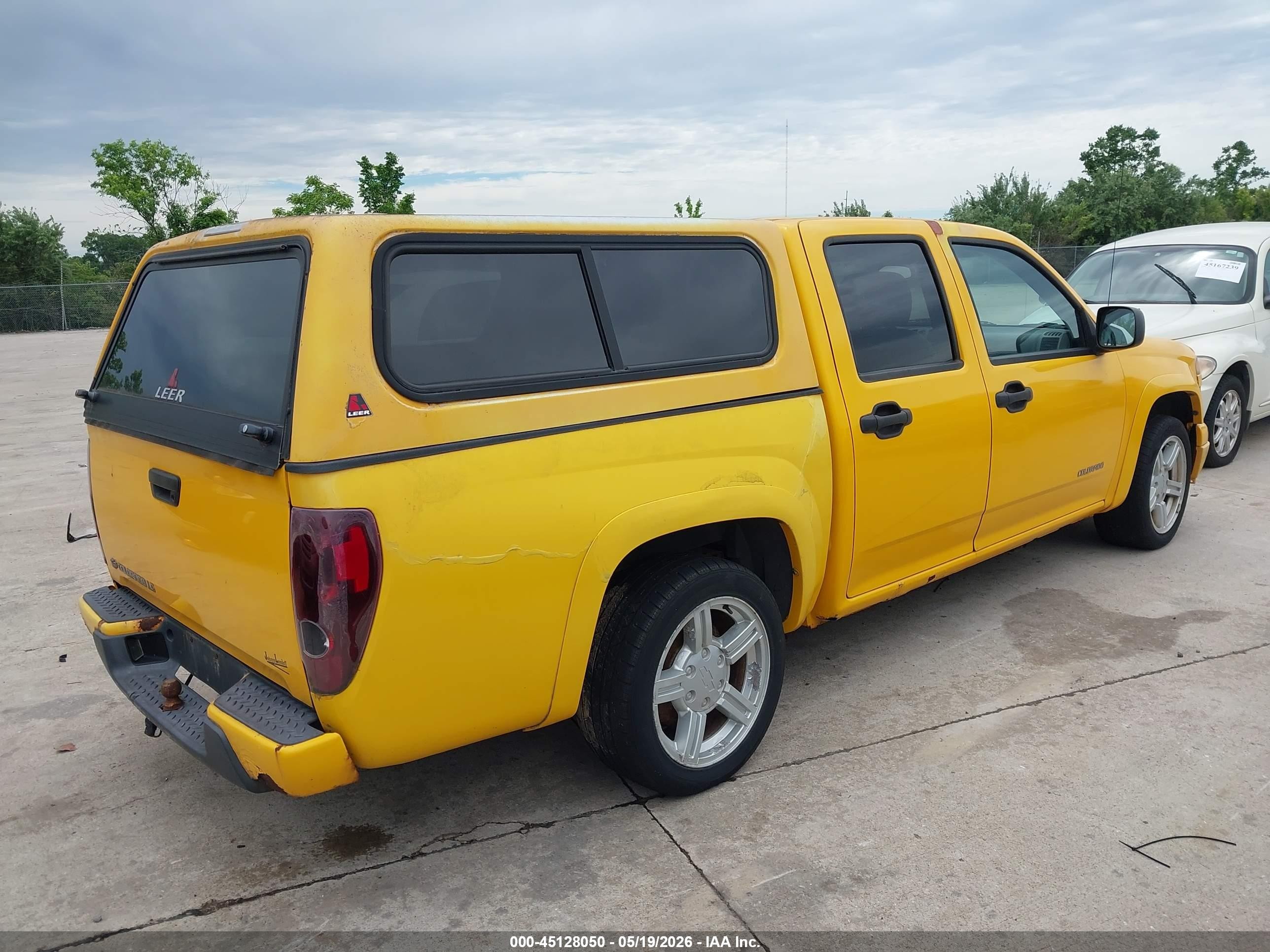 2005 Chevrolet Colorado Ls Yellow vin: 1GCCS136458241128