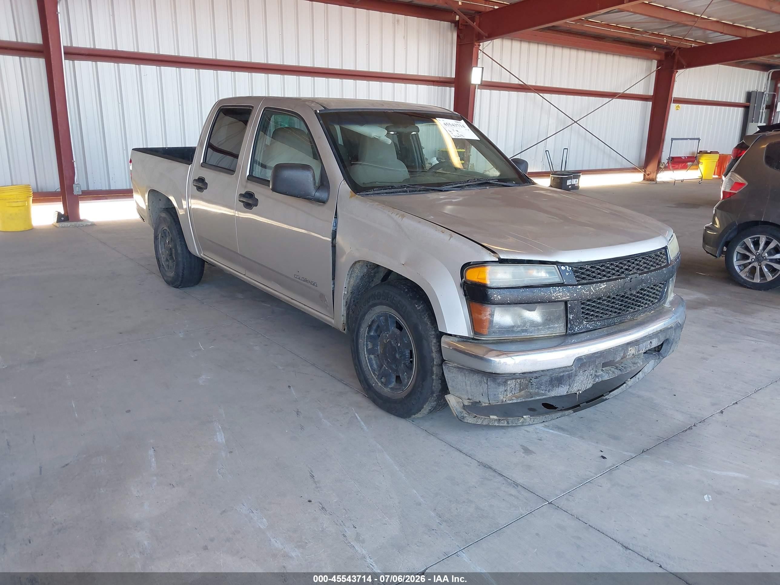 2005 Chevrolet Colorado Ls Silver vin: 1GCCS136458282052