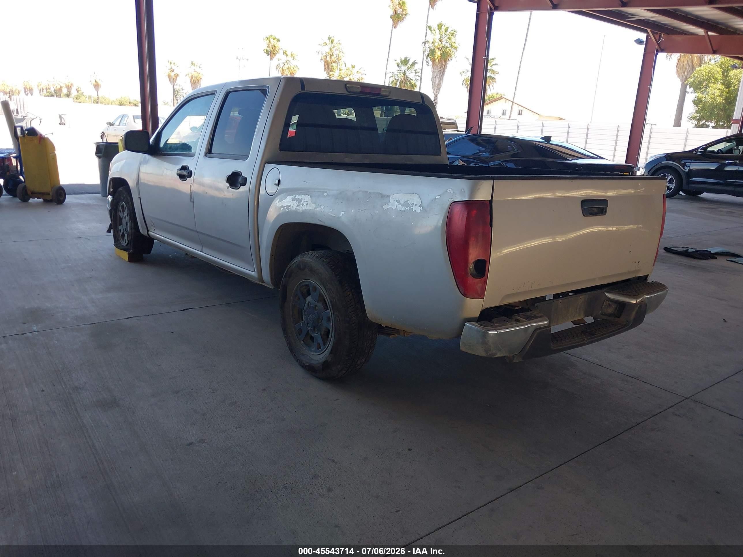 2005 Chevrolet Colorado Ls Silver vin: 1GCCS136458282052