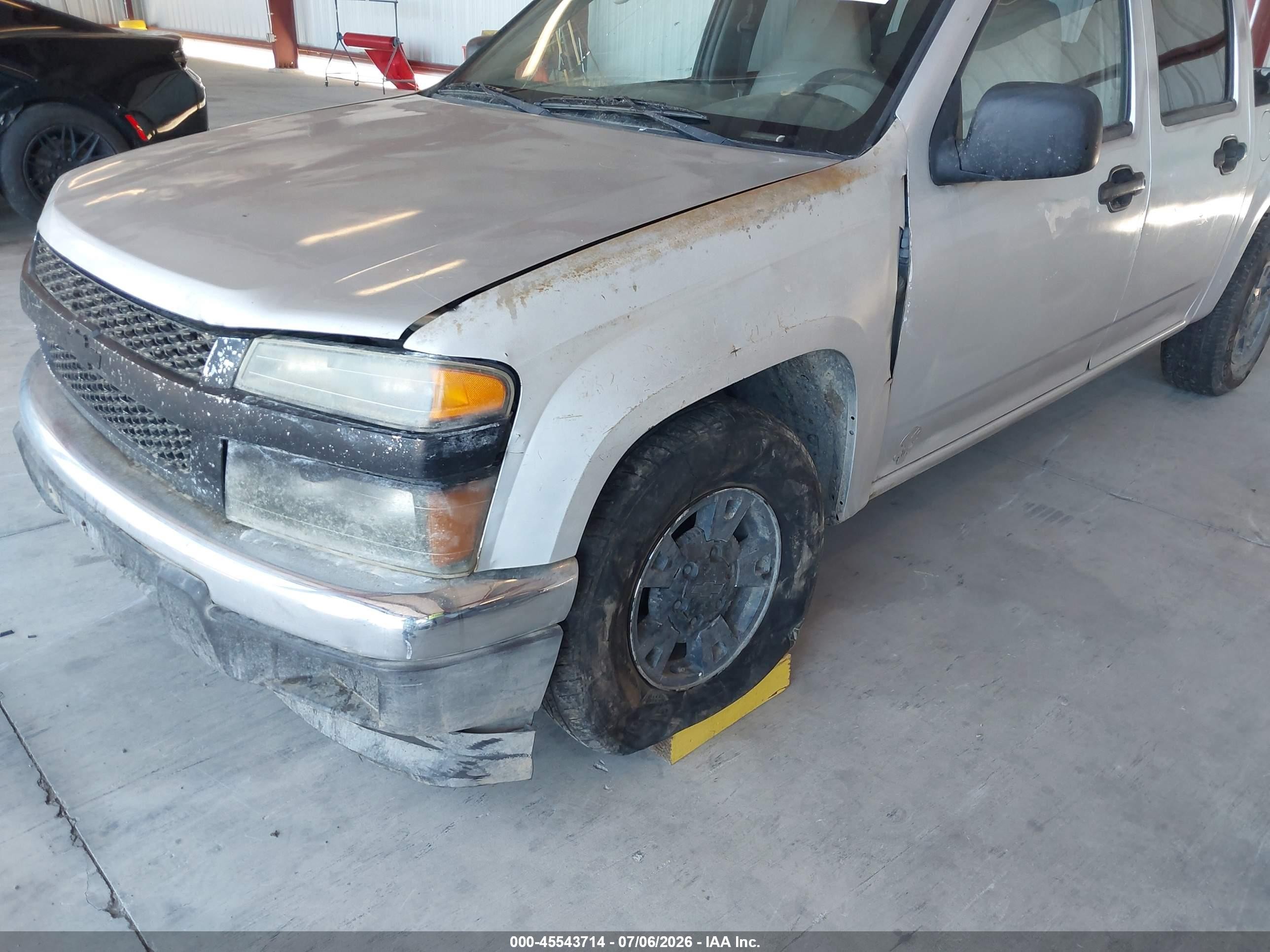 2005 Chevrolet Colorado Ls Silver vin: 1GCCS136458282052