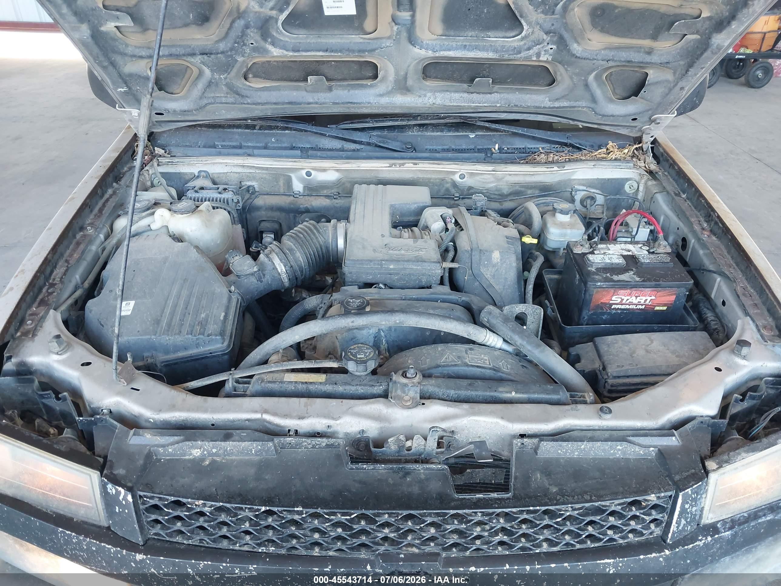 2005 Chevrolet Colorado Ls Silver vin: 1GCCS136458282052