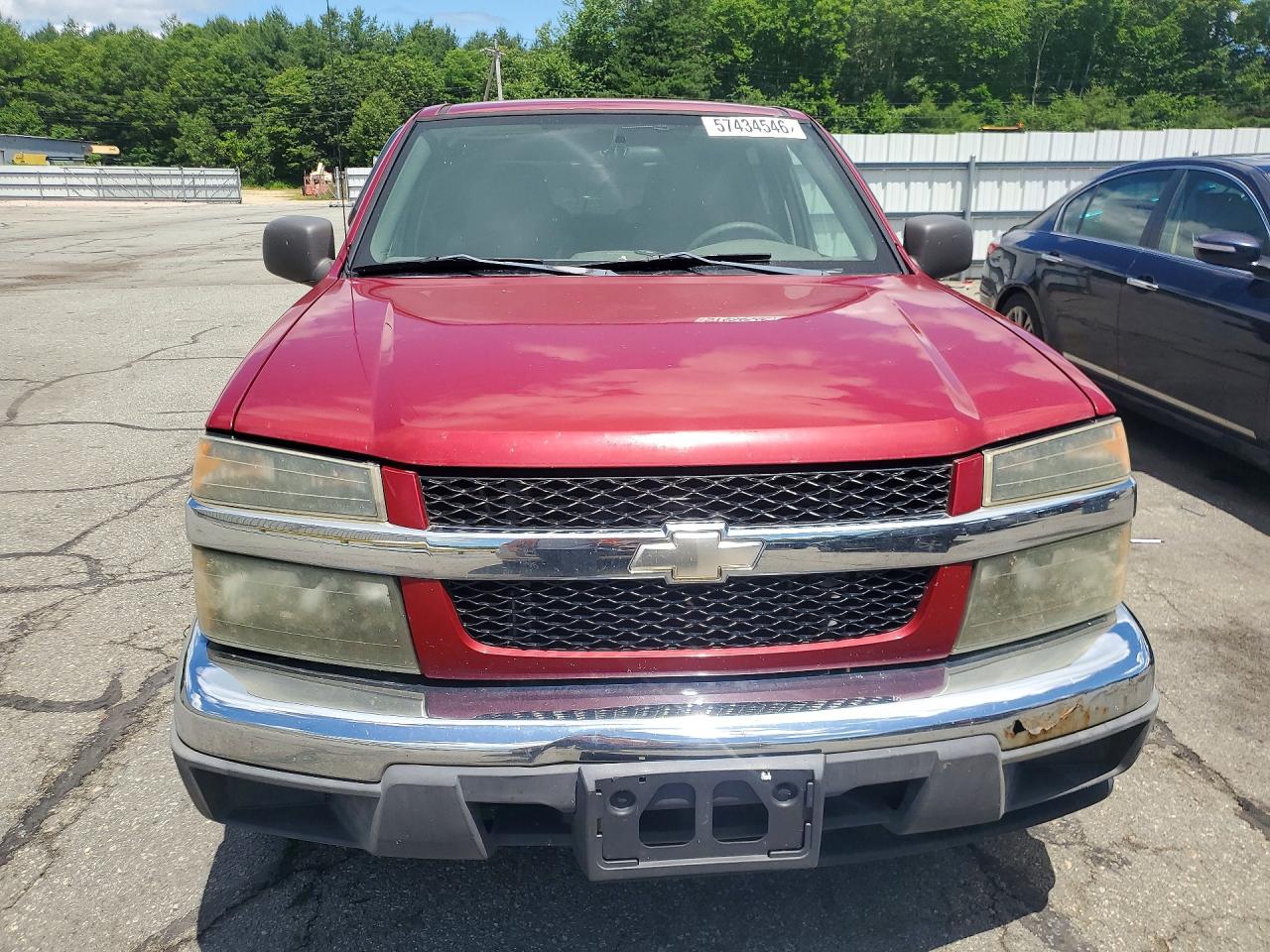2006 Chevrolet Colorado Red vin: 1GCCS136468231295
