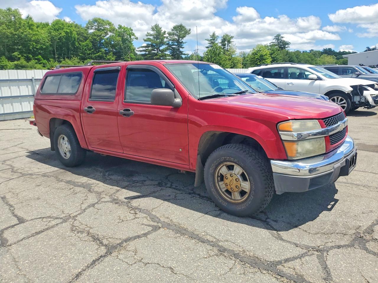 2006 Chevrolet Colorado Red vin: 1GCCS136468231295