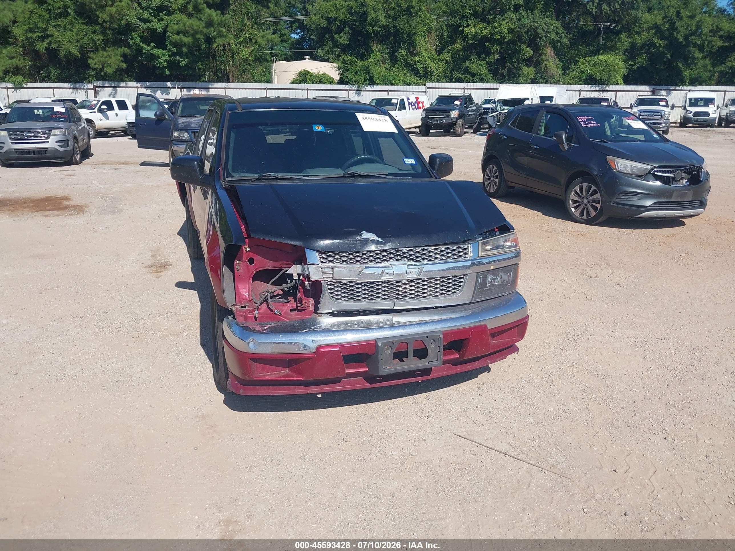 2005 Chevrolet Colorado Ls Burgundy vin: 1GCCS136558113240