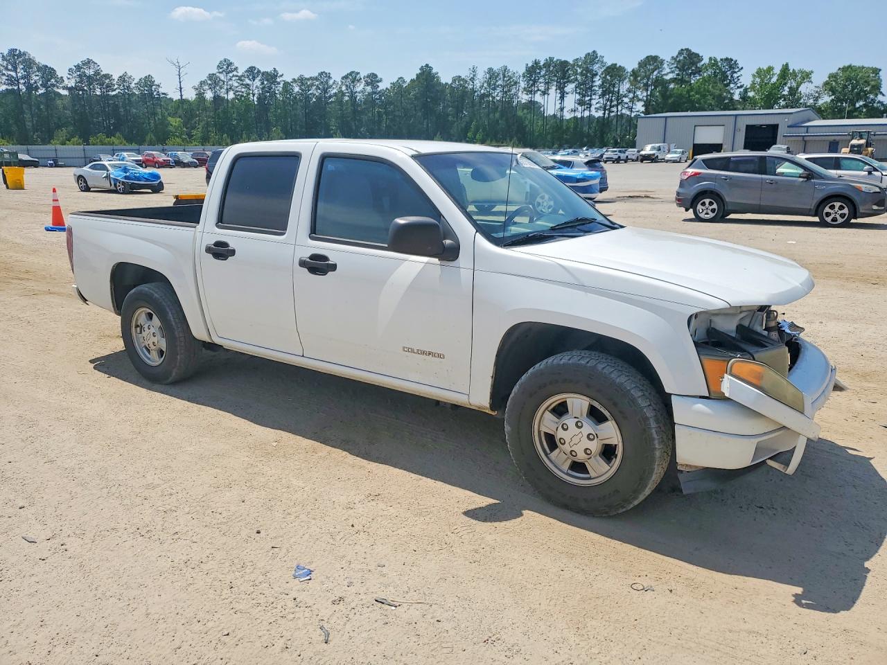 2005 Chevrolet Colorado White vin: 1GCCS136558156864