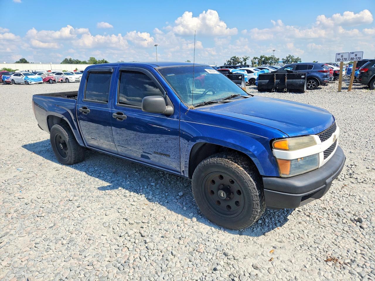 2005 Chevrolet Colorado Blue vin: 1GCCS136558210065