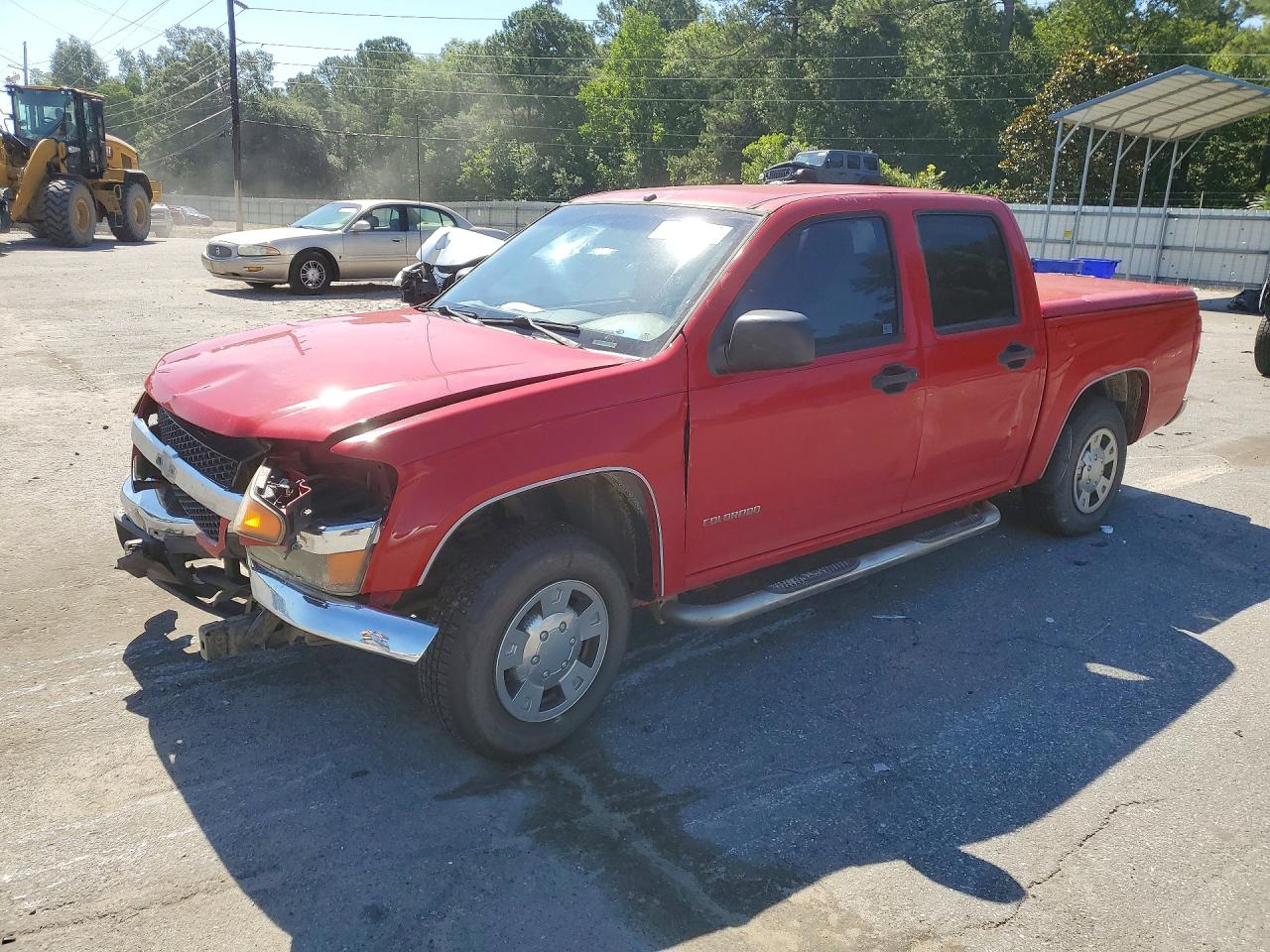 2005 Chevrolet Colorado Red vin: 1GCCS136558250825