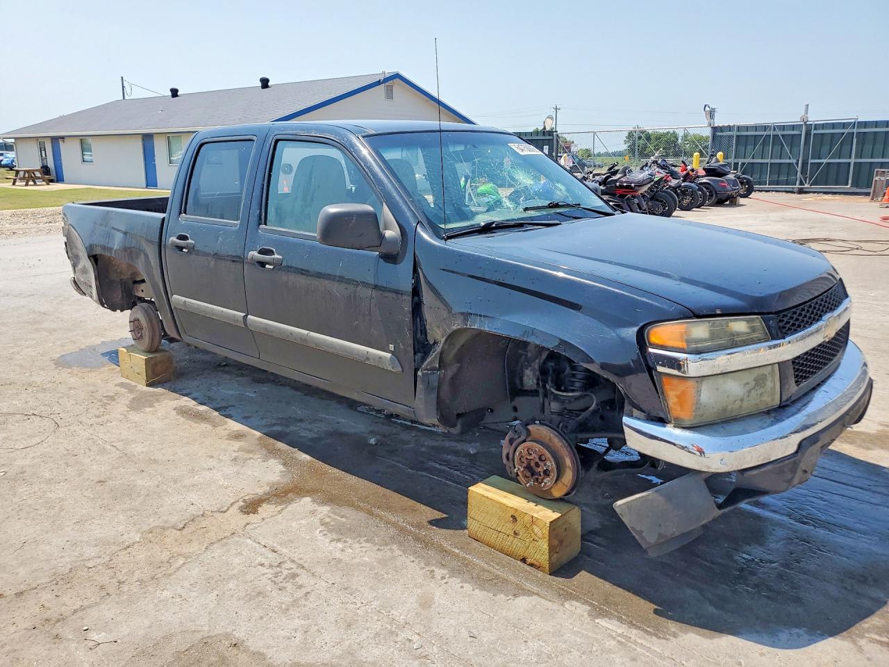 2006 Chevrolet Colorado Black vin: 1GCCS136568155182