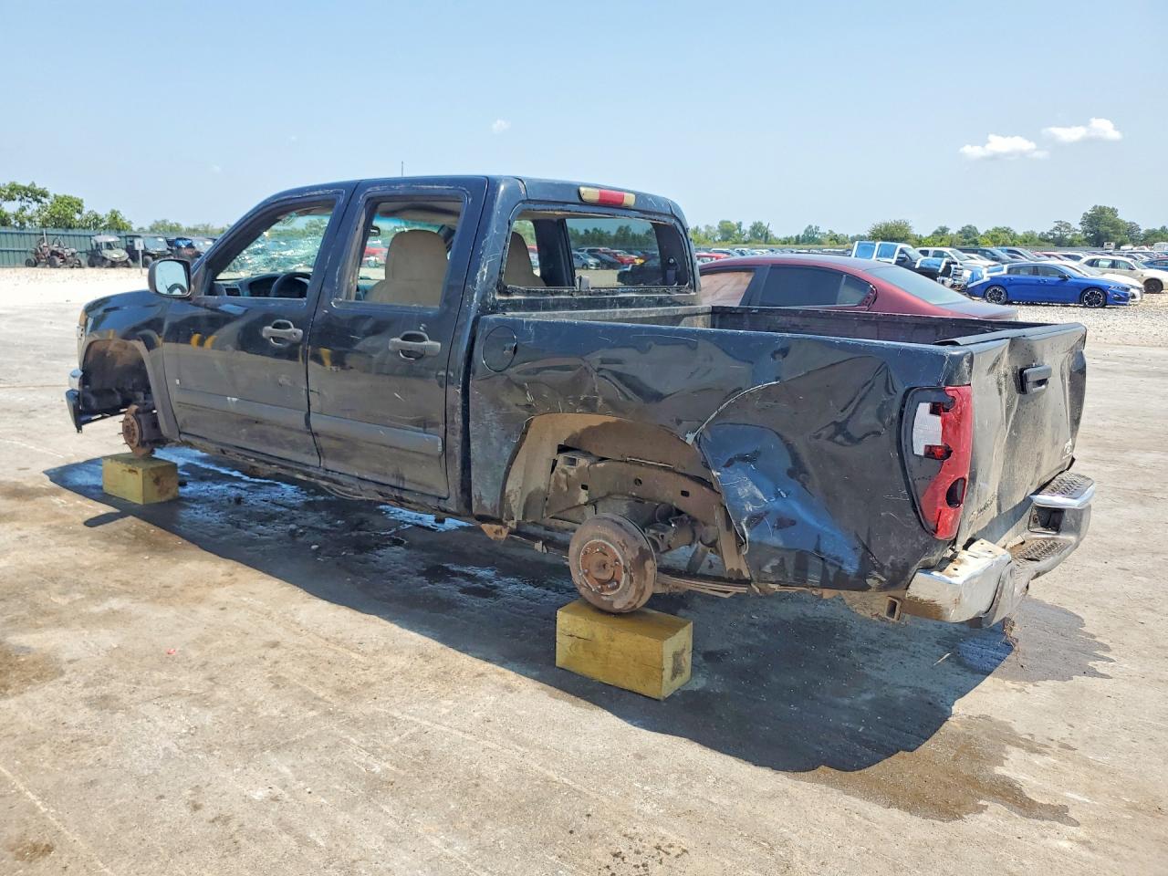 2006 Chevrolet Colorado Black vin: 1GCCS136568155182