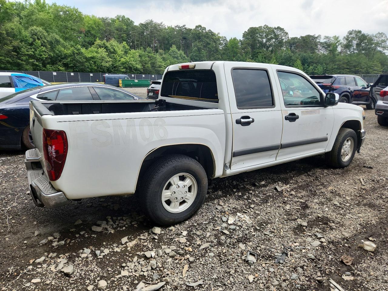 2006 Chevrolet Colorado White vin: 1GCCS136568227224