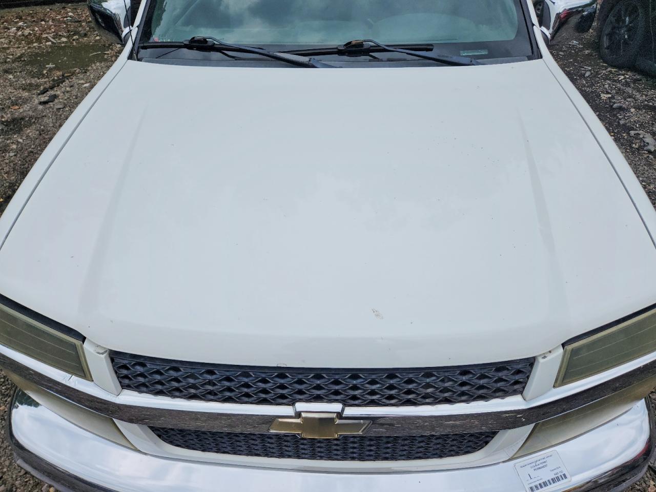 2006 Chevrolet Colorado White vin: 1GCCS136568227224