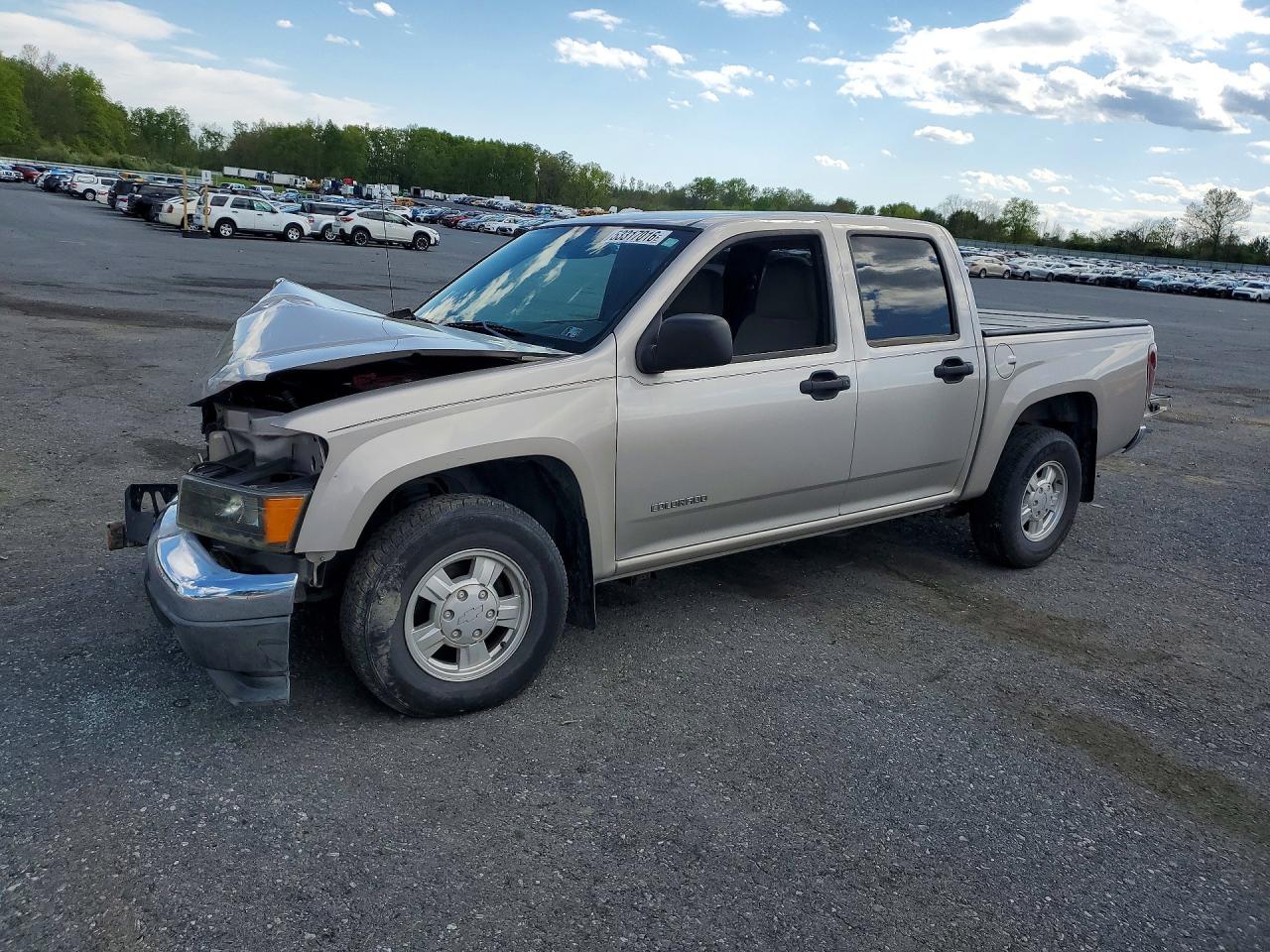 2004 Chevrolet Colorado Желто-коричневый vin: 1GCCS136648176846