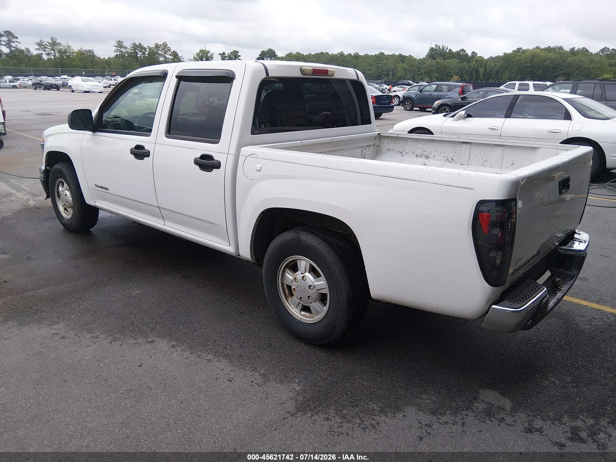 2004 Chevrolet Colorado Ls White vin: 1GCCS136648219842