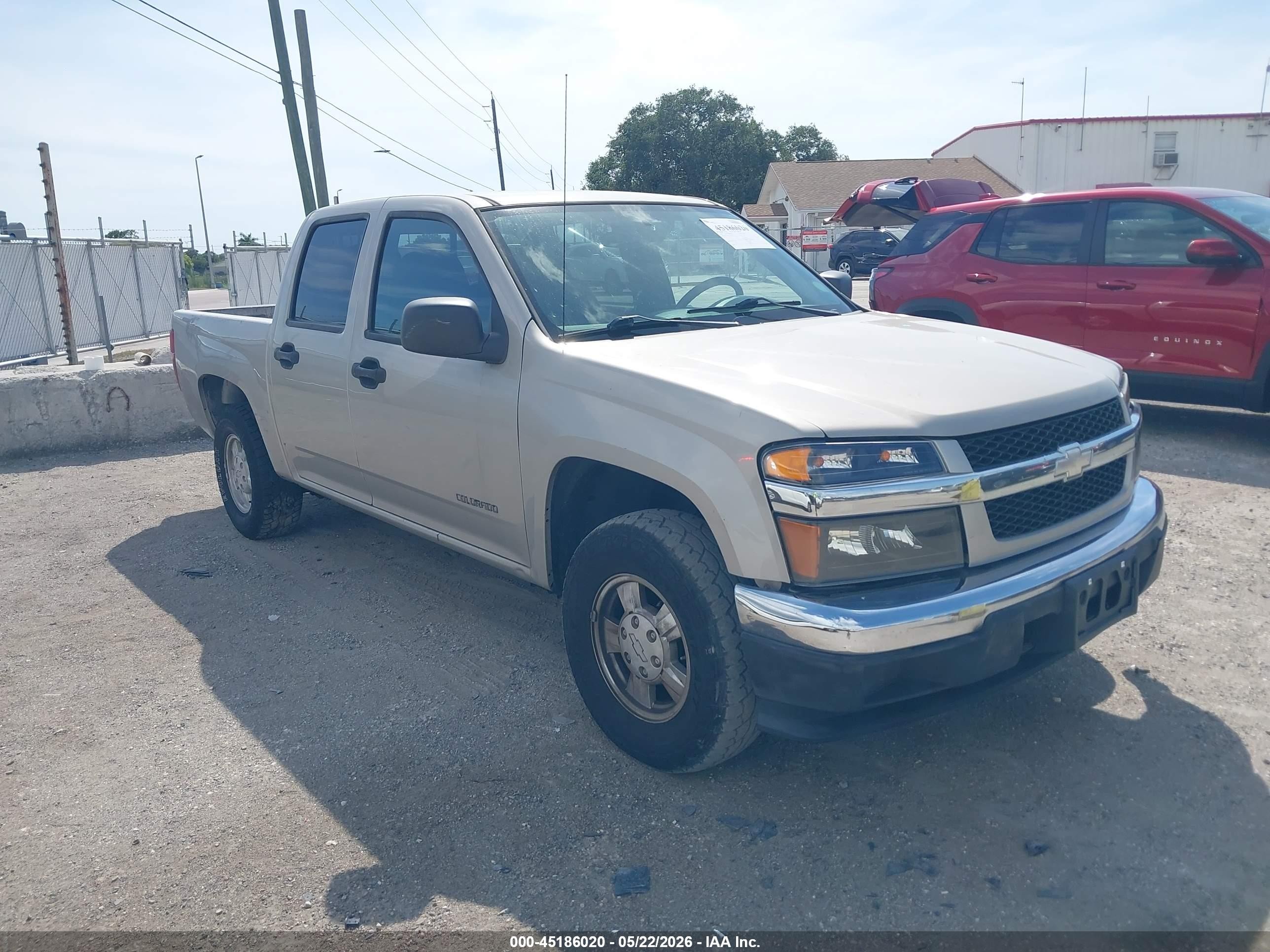 2004 Chevrolet Colorado Ls Gray vin: 1GCCS136748124190
