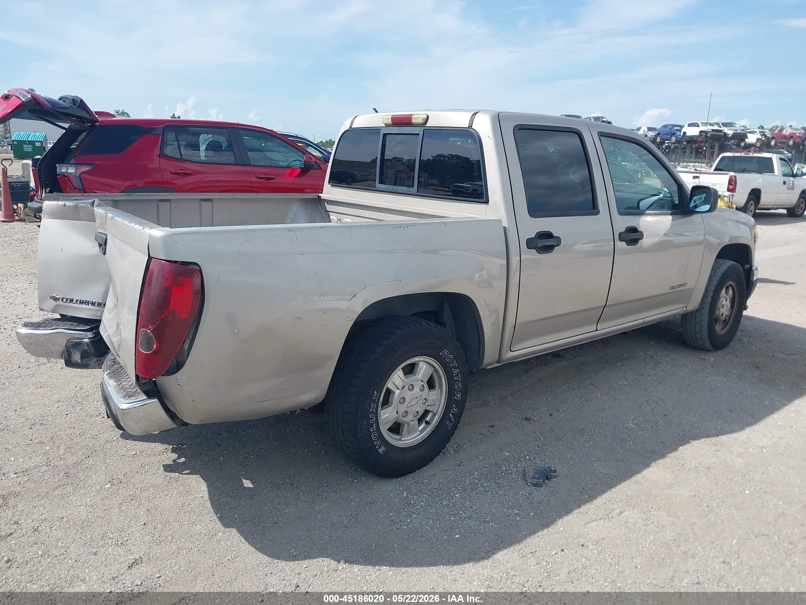 2004 Chevrolet Colorado Ls Gray vin: 1GCCS136748124190