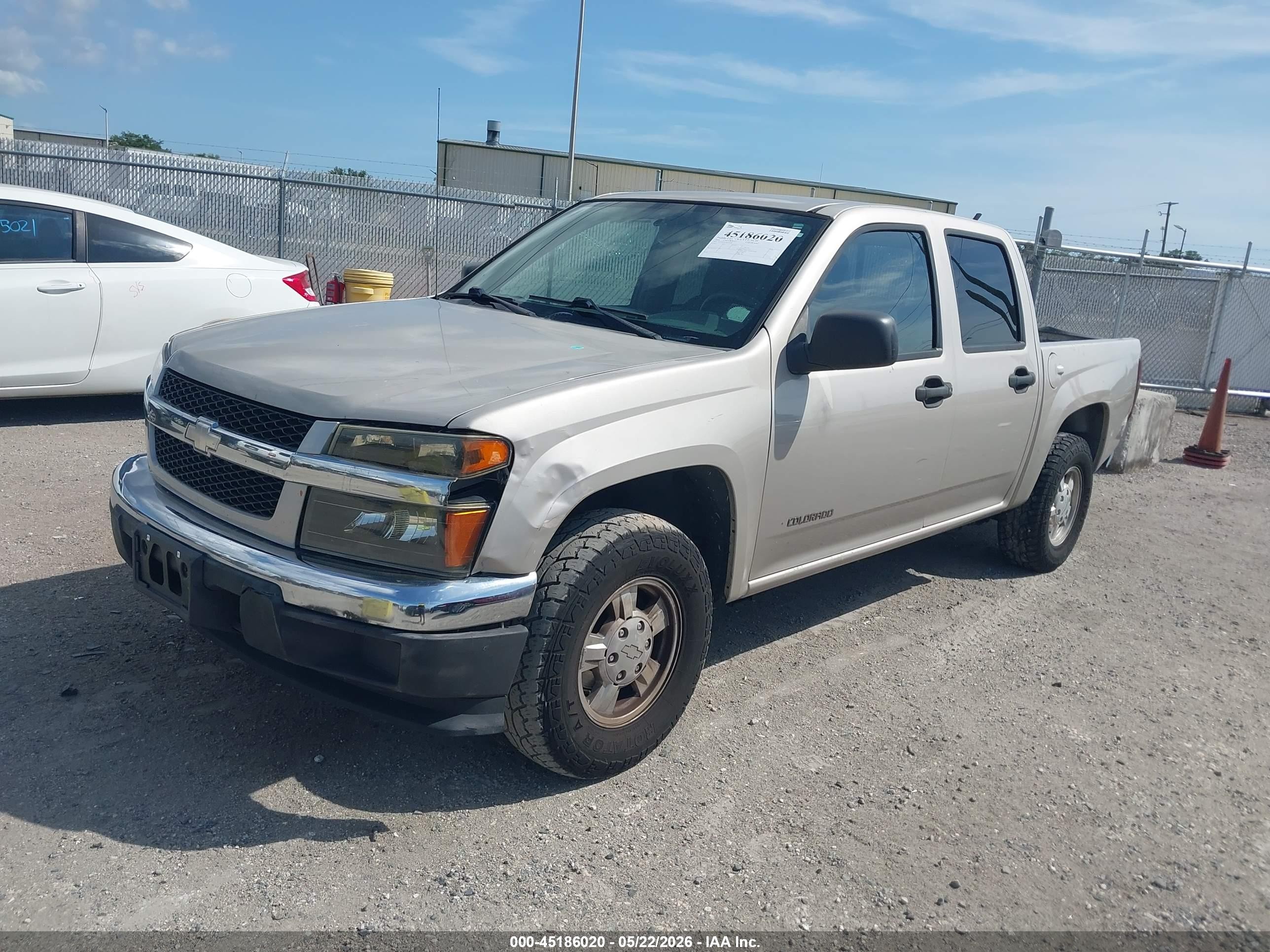 2004 Chevrolet Colorado Ls Gray vin: 1GCCS136748124190