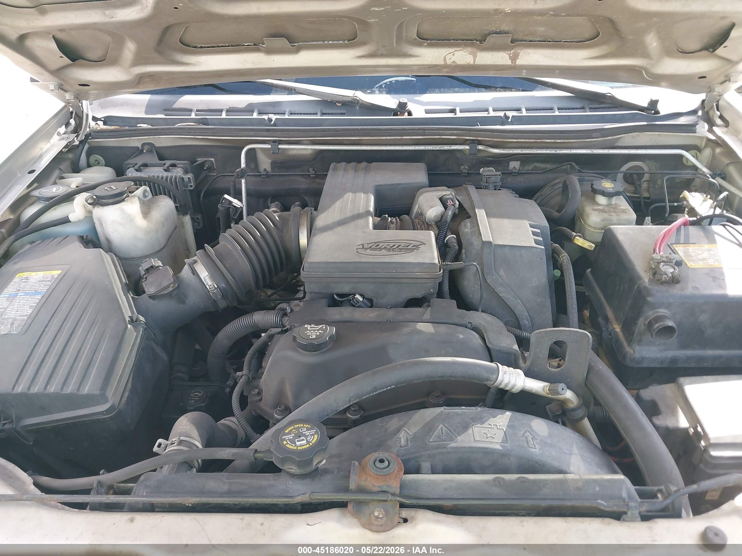 2004 Chevrolet Colorado Ls Gray vin: 1GCCS136748124190