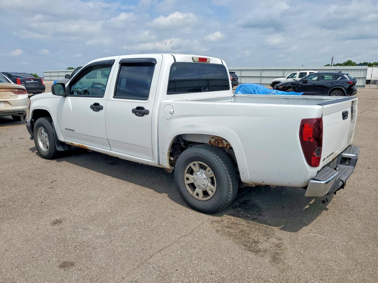 2004 Chevrolet Colorado White vin: 1GCCS136748191274