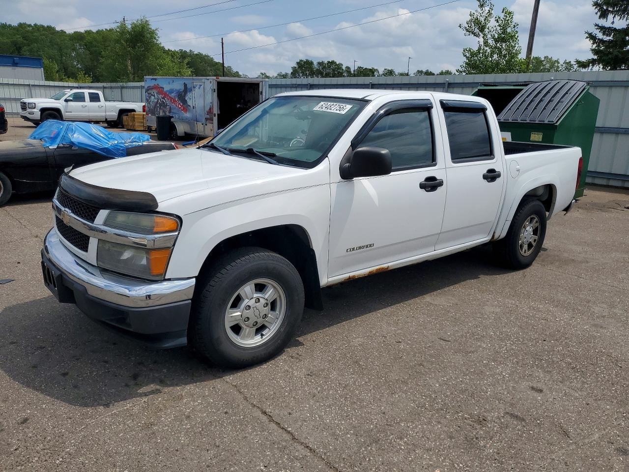 2004 Chevrolet Colorado White vin: 1GCCS136748191274